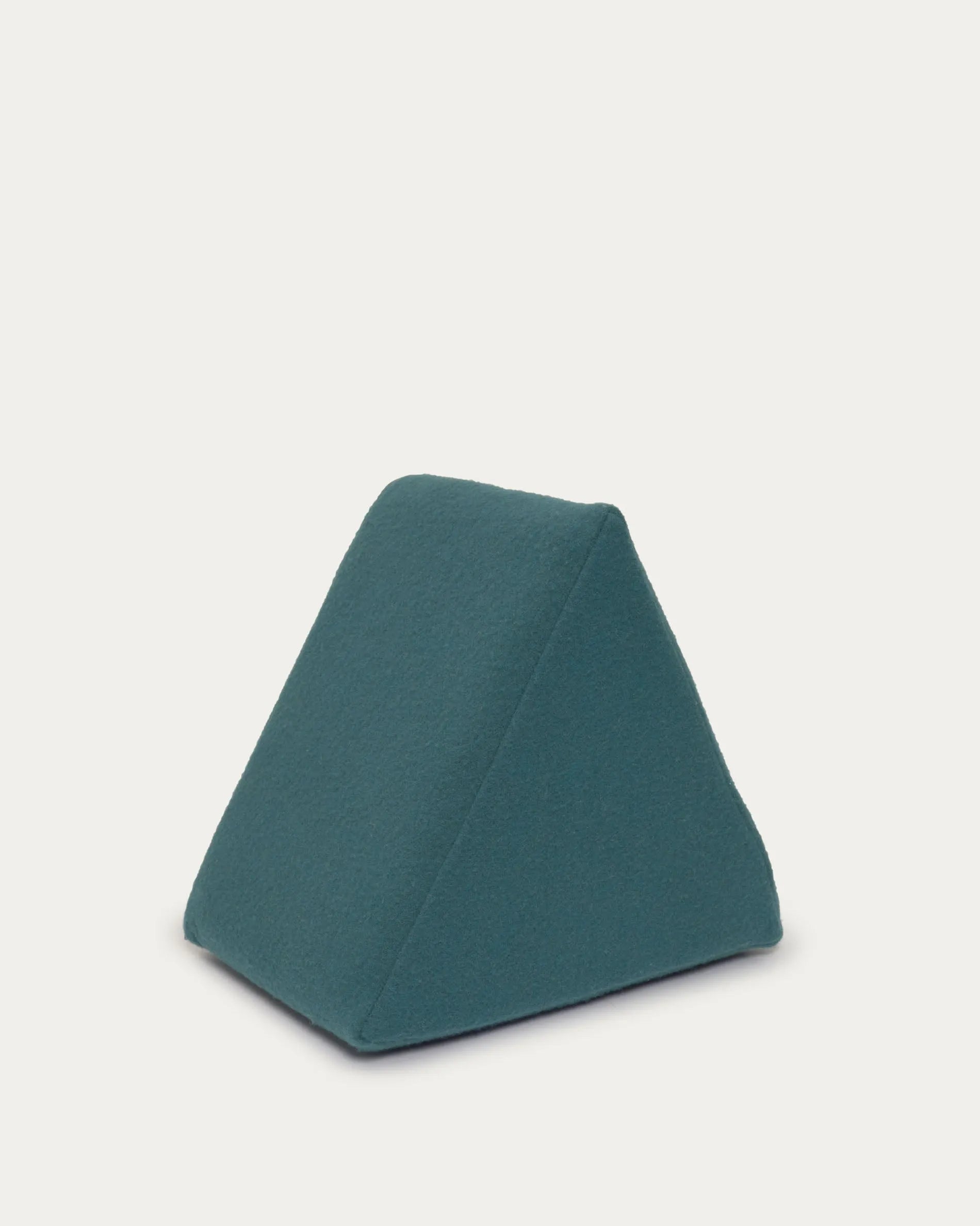 Jalila Pouf: Lebendiges Blau, 25x25 cm, robust, leicht, fördert Kreativität, sicher, ideal für Kinderzimmer.