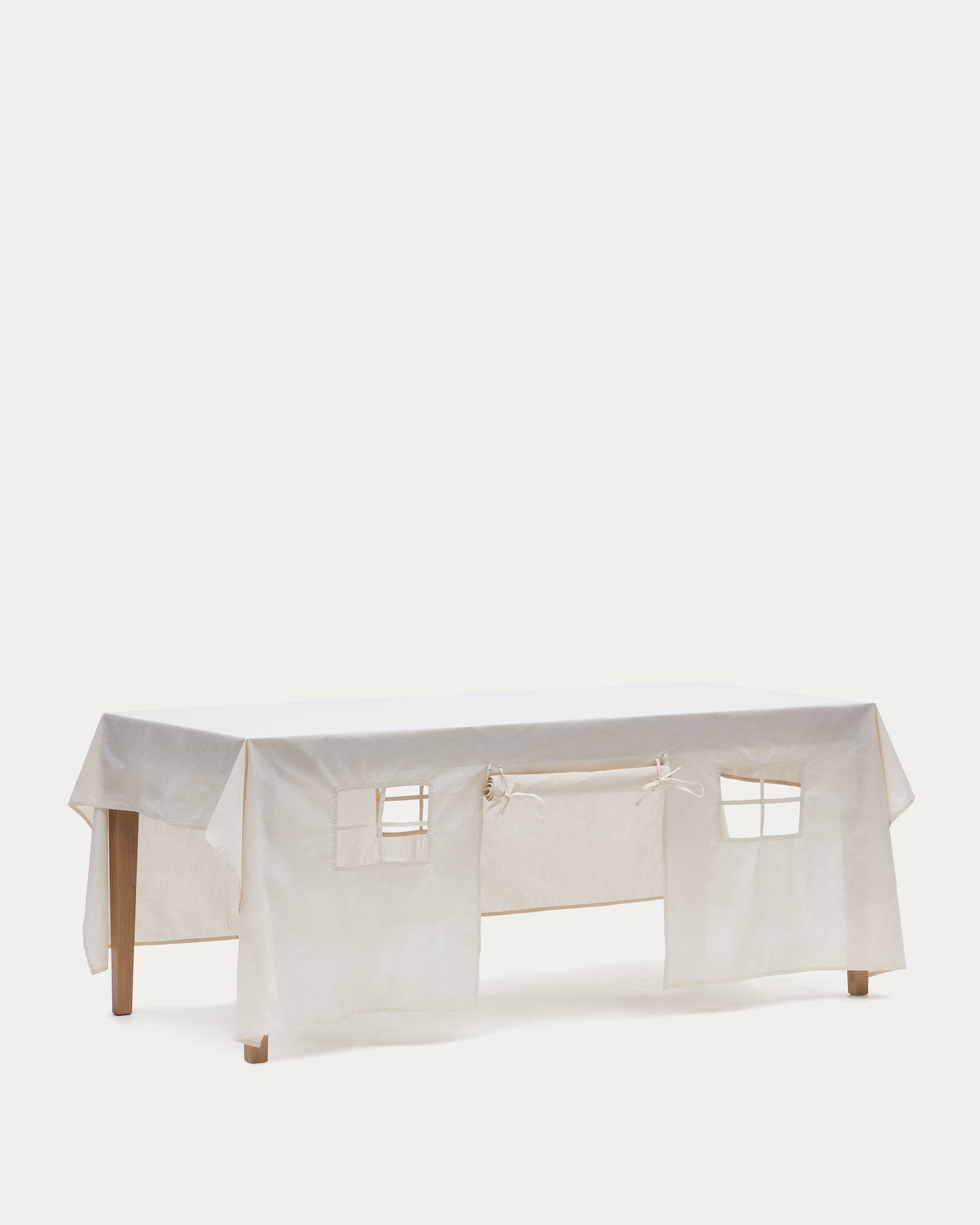 Decke Spielhaus Temis 100% Baumwolle weiss 230 x 210 cm in Weiß präsentiert im Onlineshop von KAQTU Design AG. Duvet ist von Kave Home