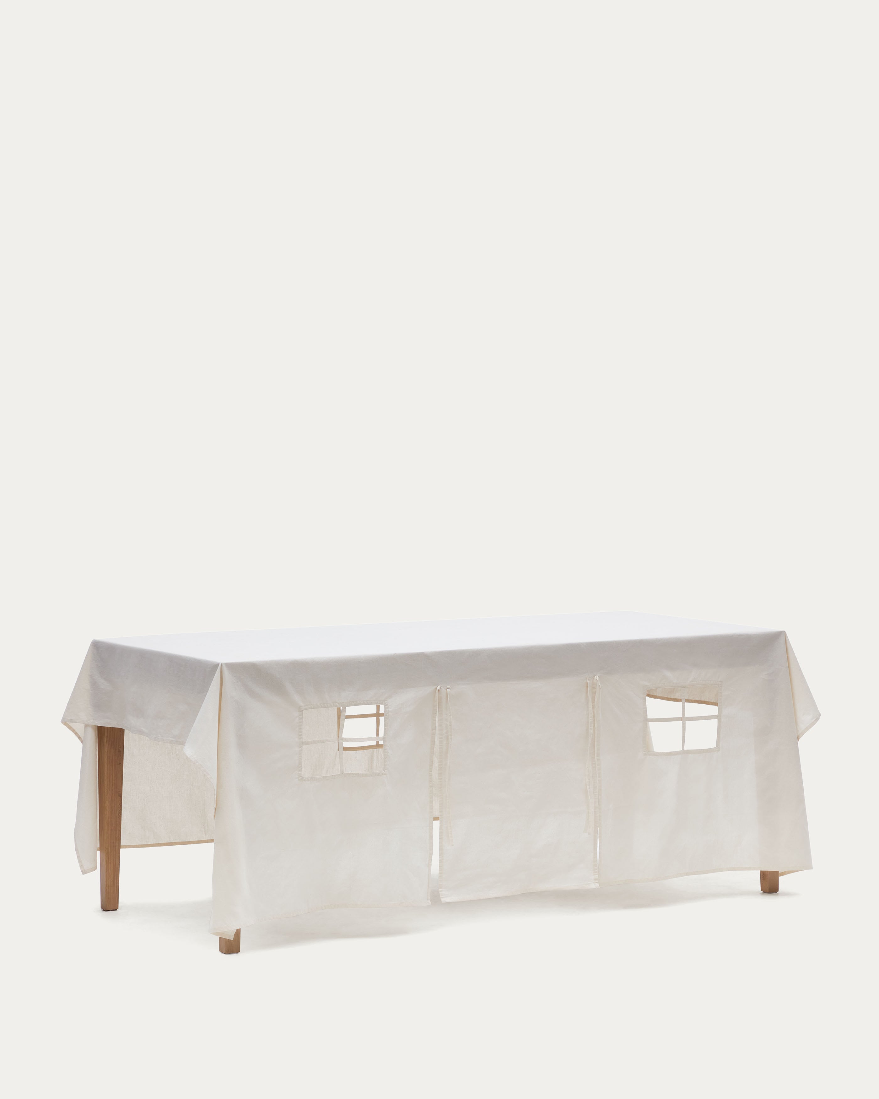 Decke Spielhaus Temis 100% Baumwolle weiss 230 x 210 cm in Weiß präsentiert im Onlineshop von KAQTU Design AG. Duvet ist von Kave Home