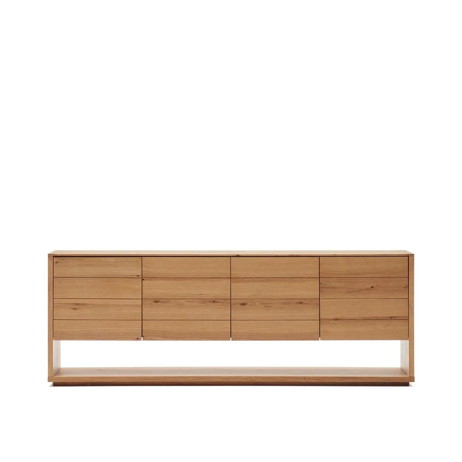 Alguema Sideboard: Natürliche Eleganz mit 4 Türen, 200 cm breit.