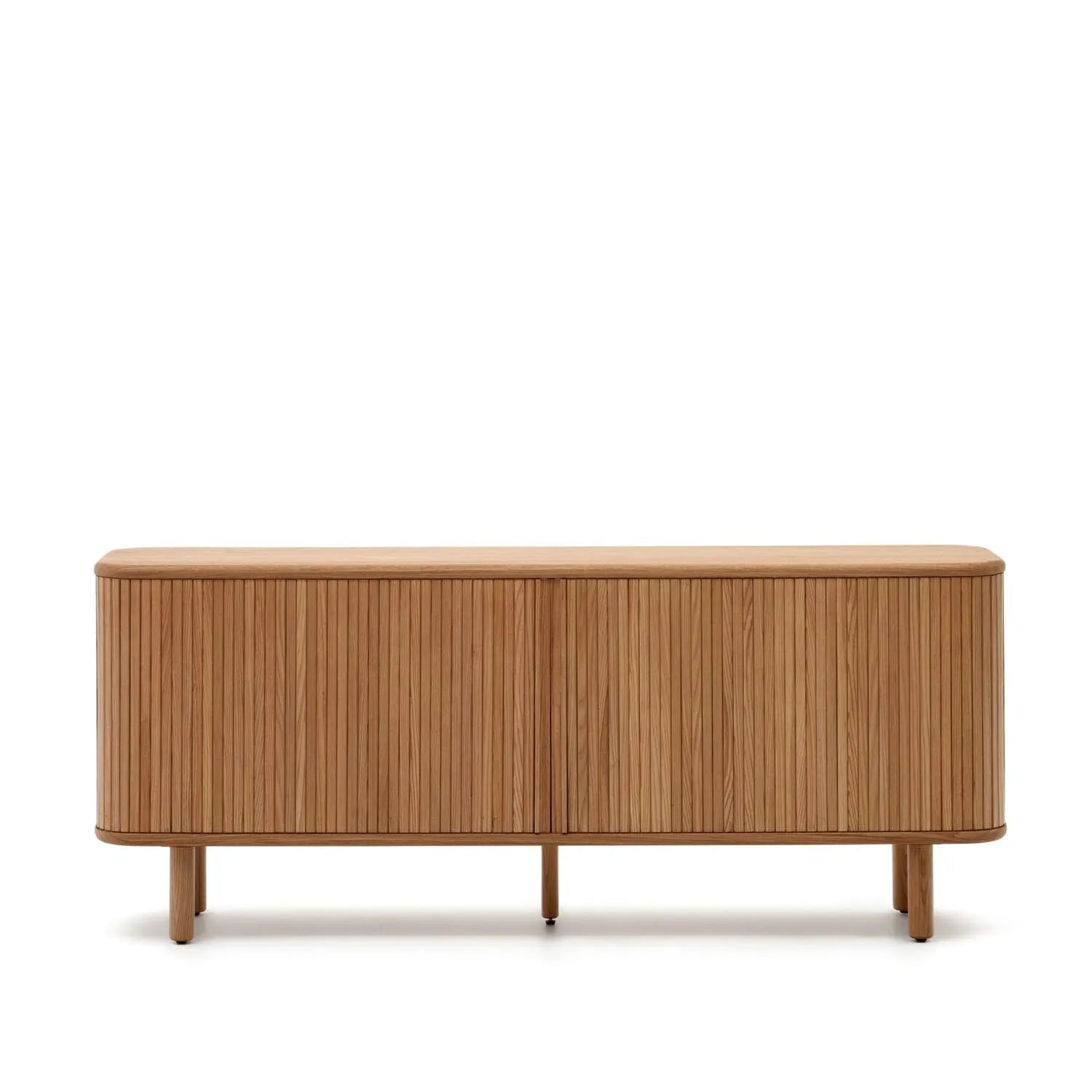 Stilvolles Mailen Sideboard aus Eschenfurnier, 180x75cm, Kave Home.