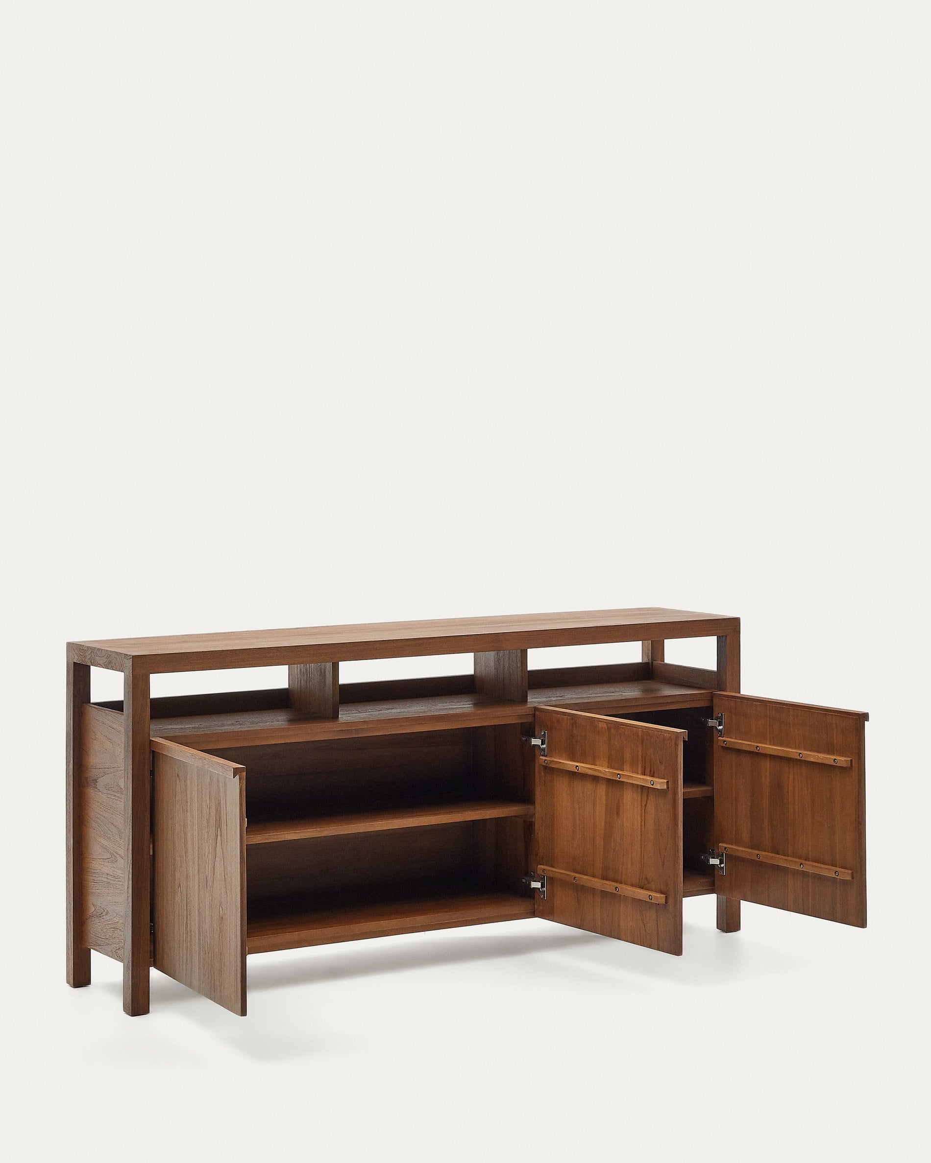 Sashi Sideboard aus massivem Teakholz 180 x 85 cm in Braun präsentiert im Onlineshop von KAQTU Design AG. Sideboard ist von Kave Home