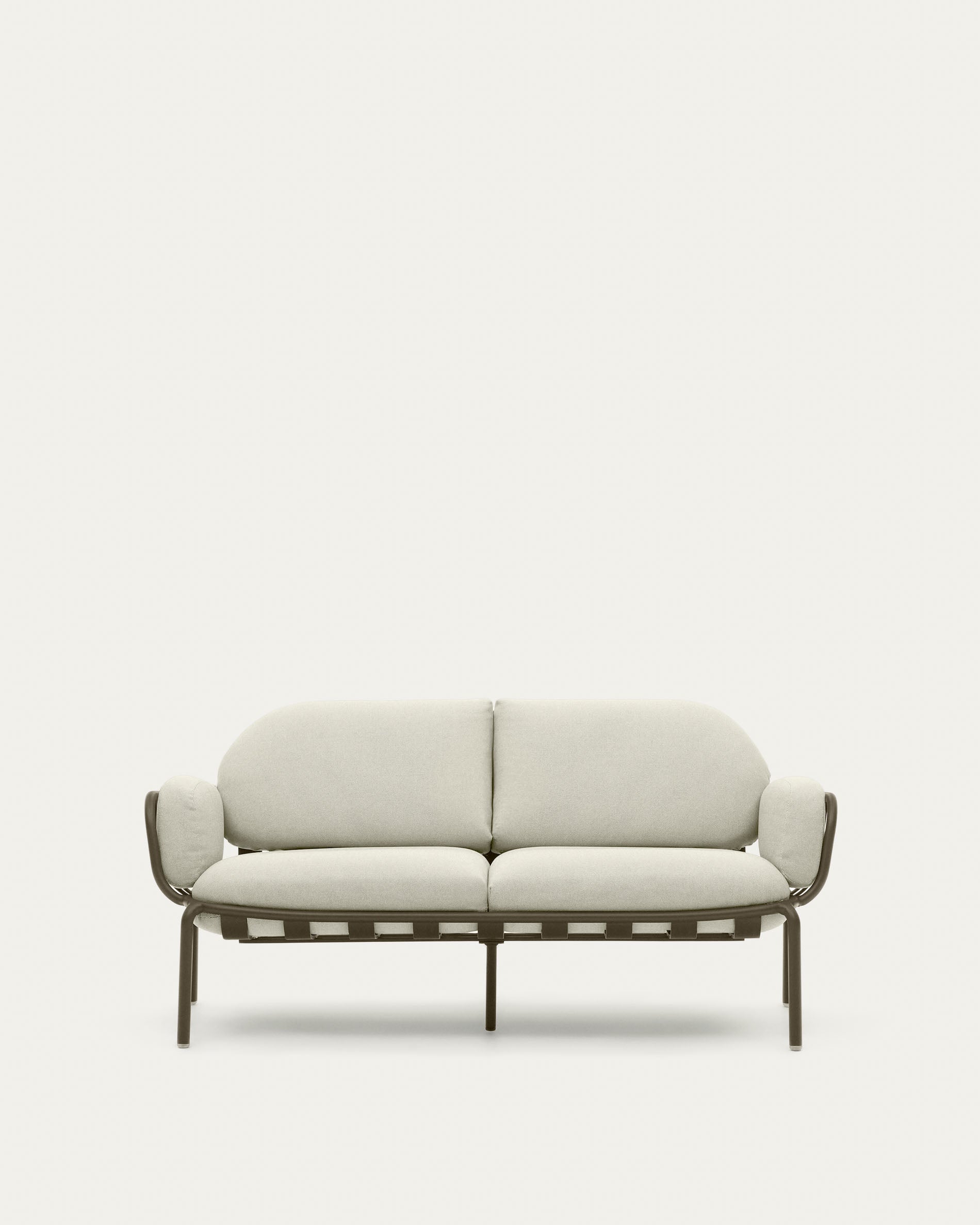 Joncols 2-Sitzer-Gartensofa aus Aluminium mit Finish in Grün 164 cm in Grün präsentiert im Onlineshop von KAQTU Design AG. Lounge Sofa ist von Kave Home