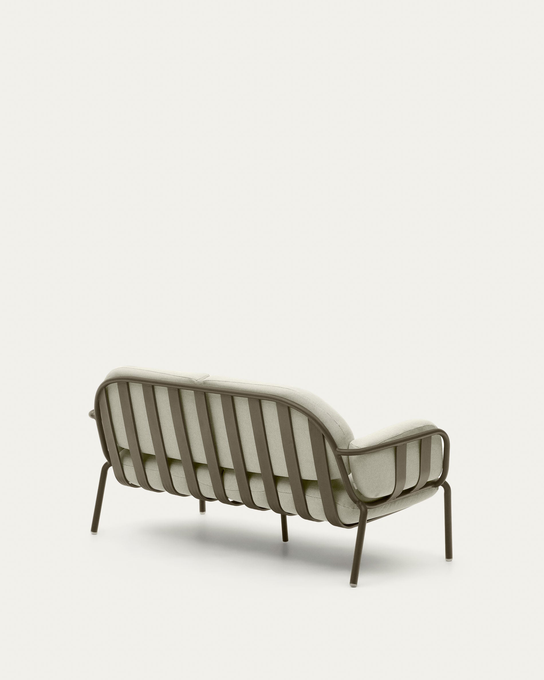 Joncols 2-Sitzer-Gartensofa aus Aluminium mit Finish in Grün 164 cm in Grün präsentiert im Onlineshop von KAQTU Design AG. Lounge Sofa ist von Kave Home