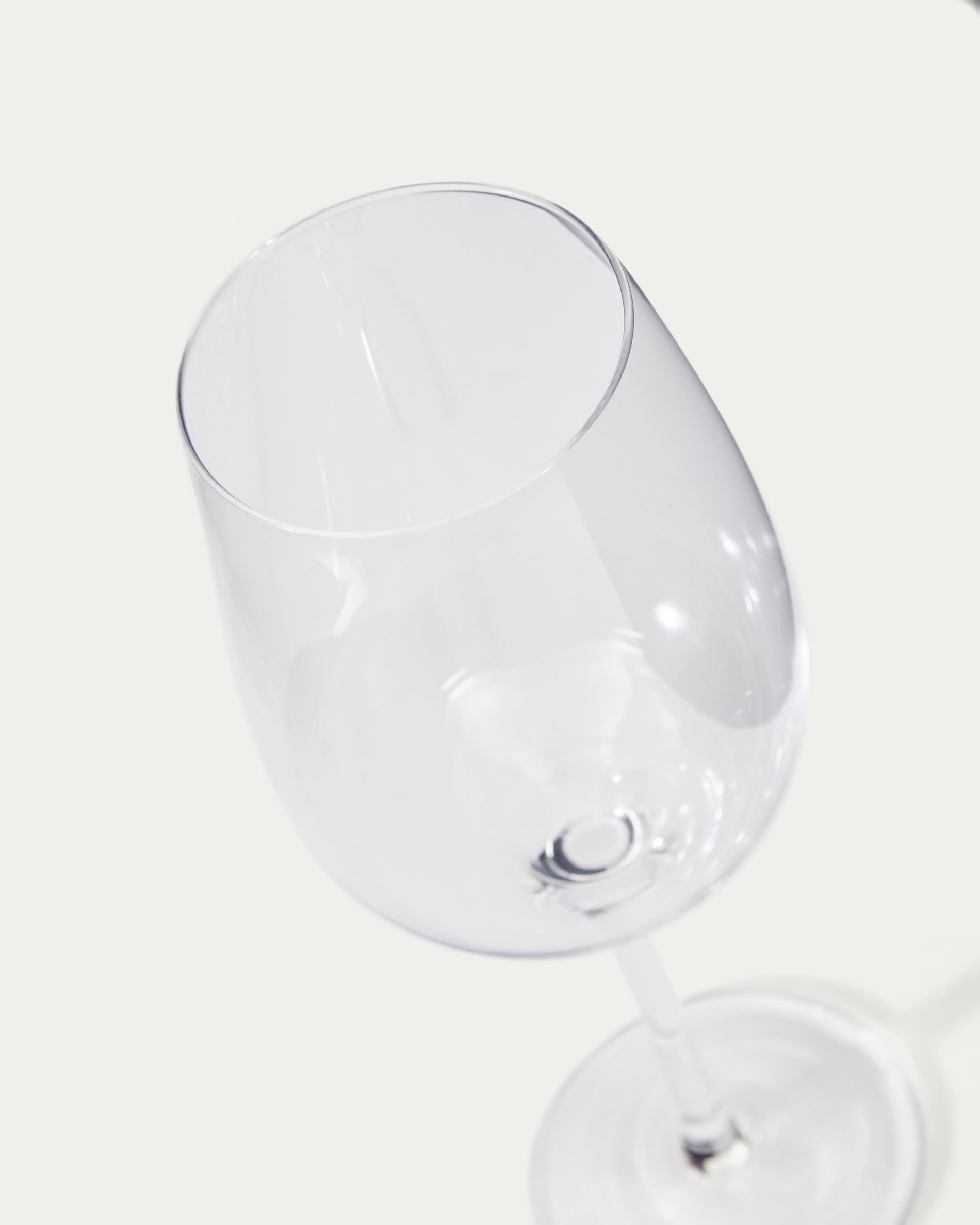 Längliches Weinglas Altira aus Klarglas 52 cl in Klar präsentiert im Onlineshop von KAQTU Design AG. Wein- & Sektglas ist von Kave Home