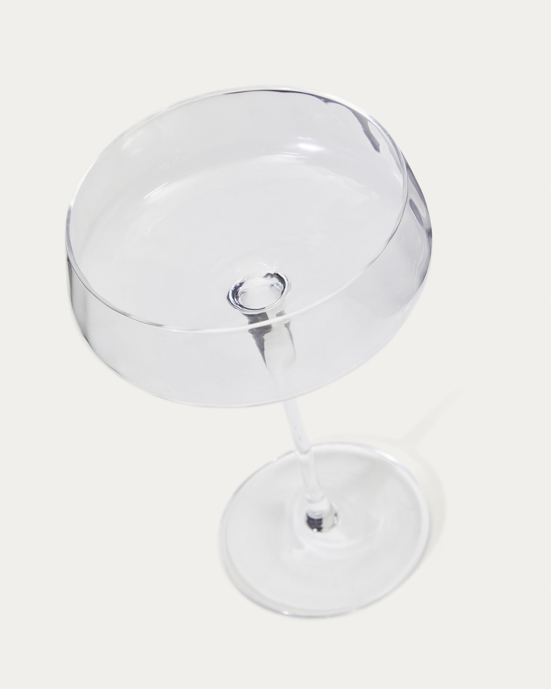 Sektglas Mimba aus Klarglas 25 cl in Klar präsentiert im Onlineshop von KAQTU Design AG. Wein- & Sektglas ist von Kave Home