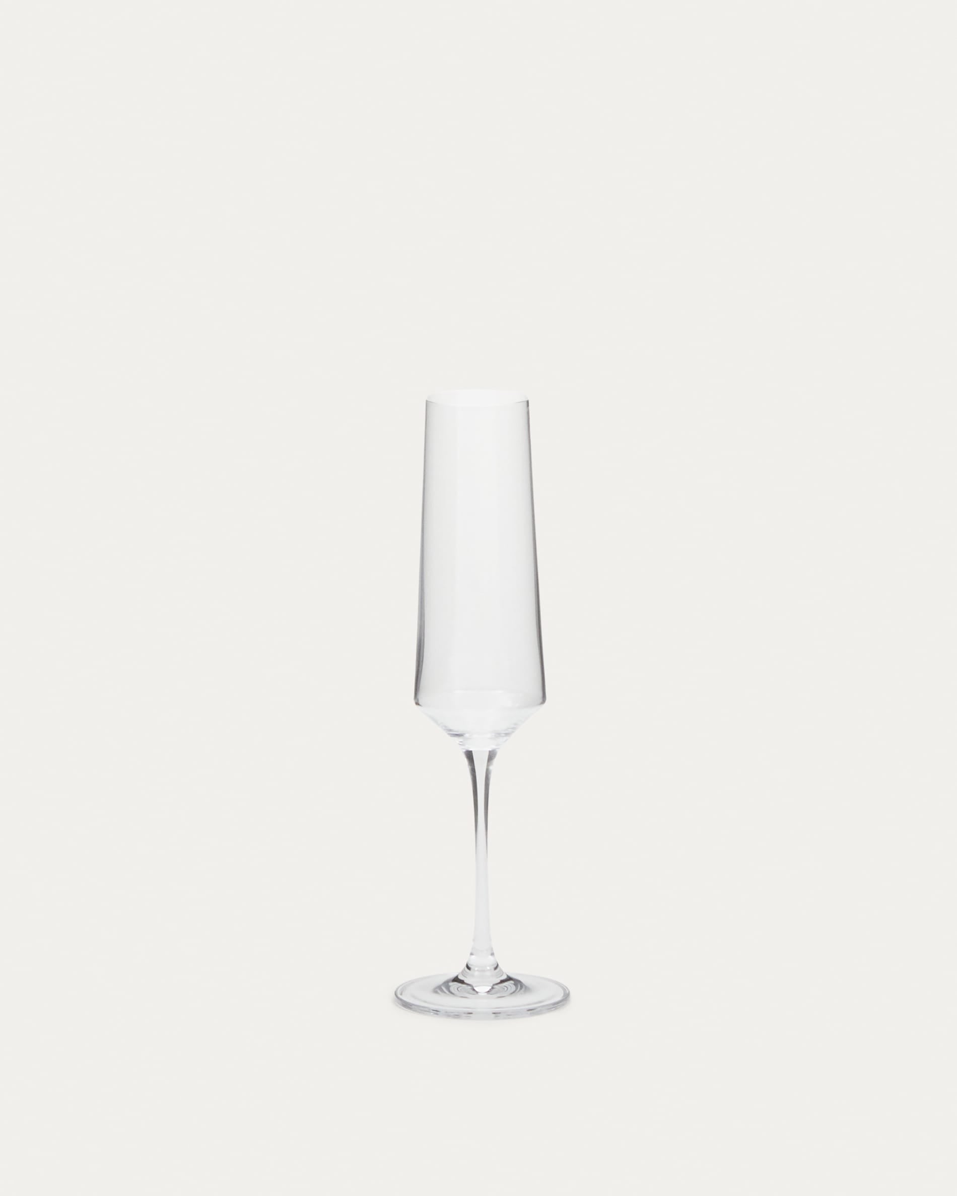 Sektglas Kiro aus Klarglas 21 cl in Klar präsentiert im Onlineshop von KAQTU Design AG. Wein- & Sektglas ist von Kave Home