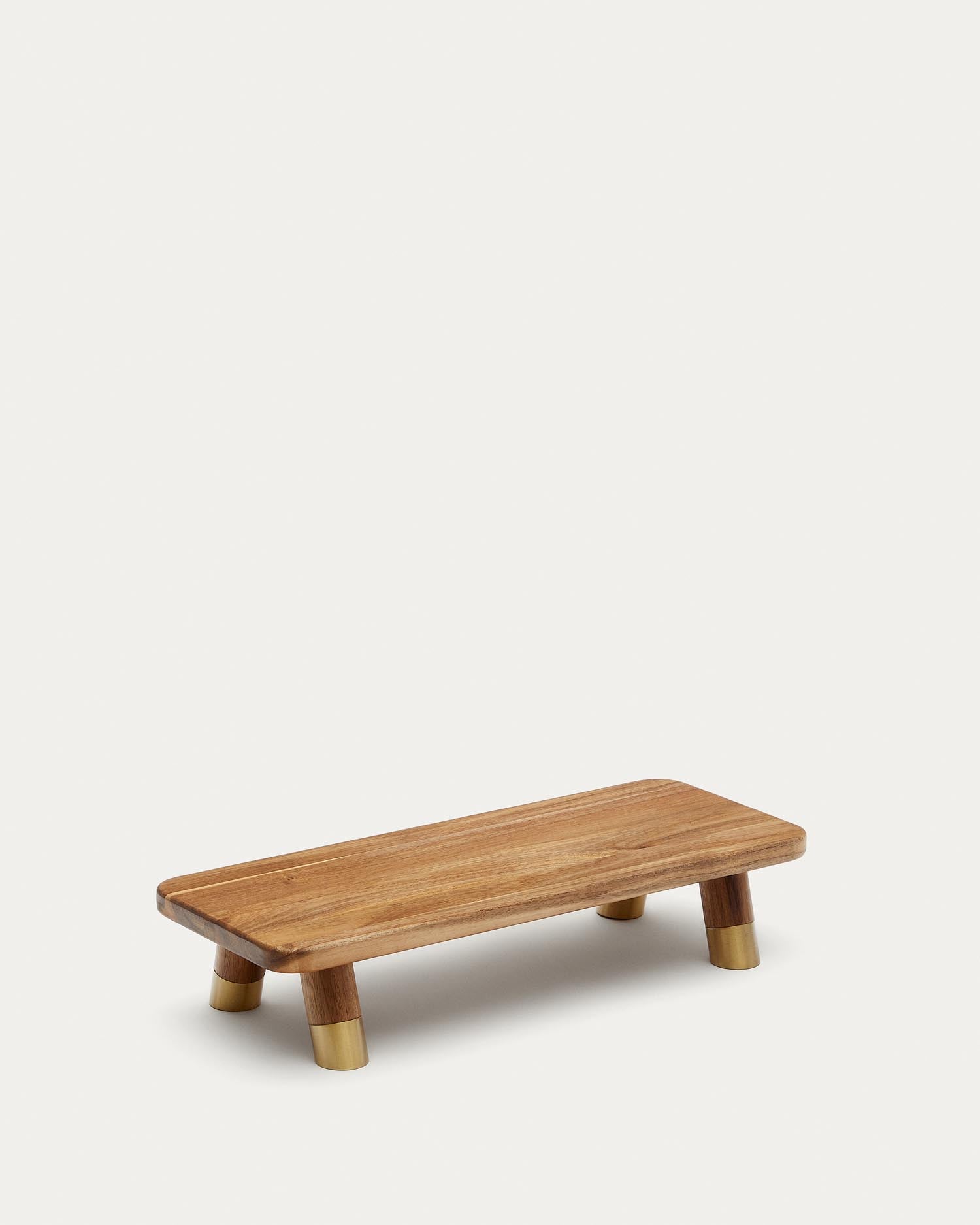 Sataya Servierbrett klein aus FSC 100% Akazienholz in Braun präsentiert im Onlineshop von KAQTU Design AG. Schneidebrett ist von Kave Home