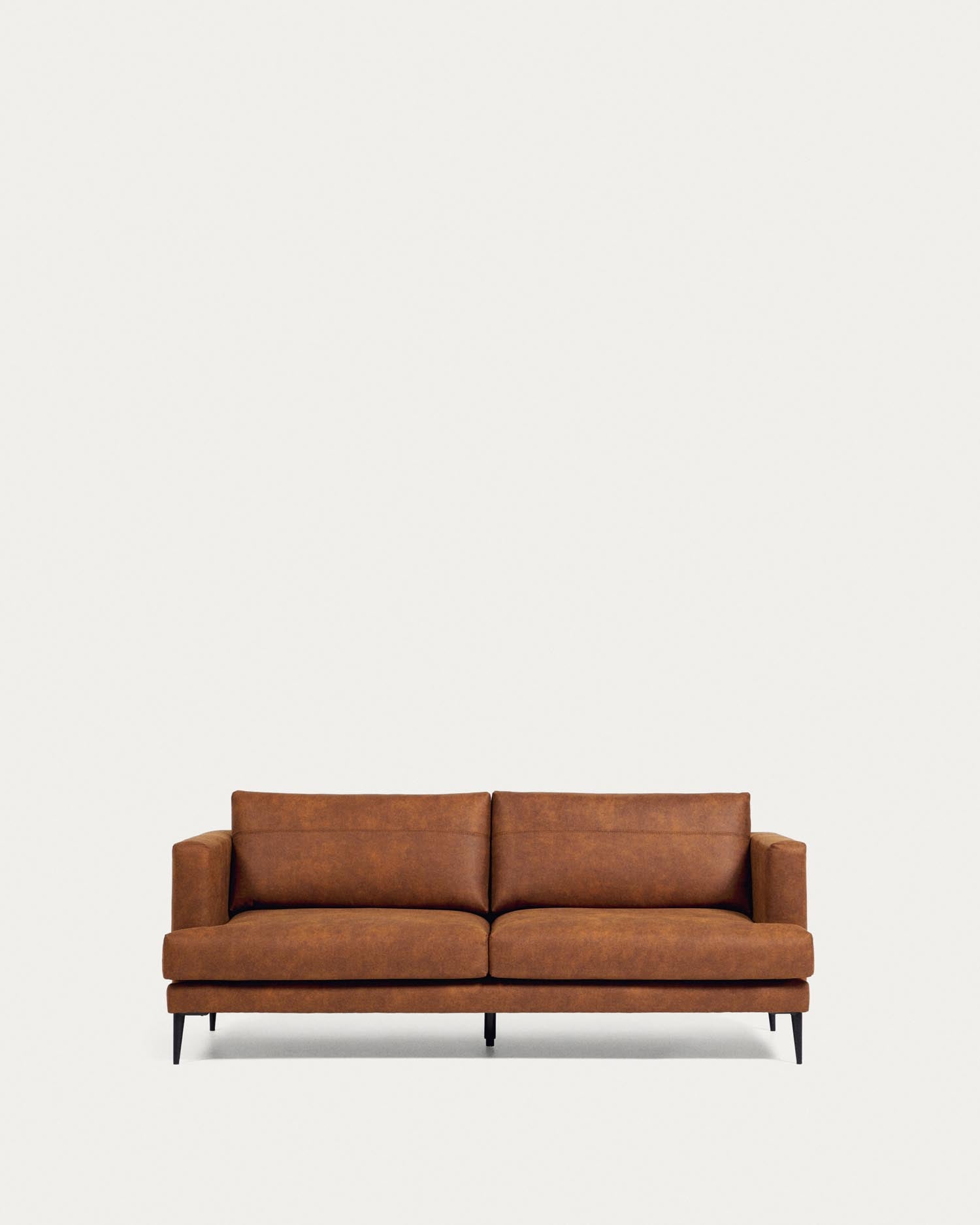 Tanya 2-Sitzer Sofa gepolstert in hellbraun 183 cm FSC Mix Credit in Braun präsentiert im Onlineshop von KAQTU Design AG. 2er Sofa ist von Kave Home