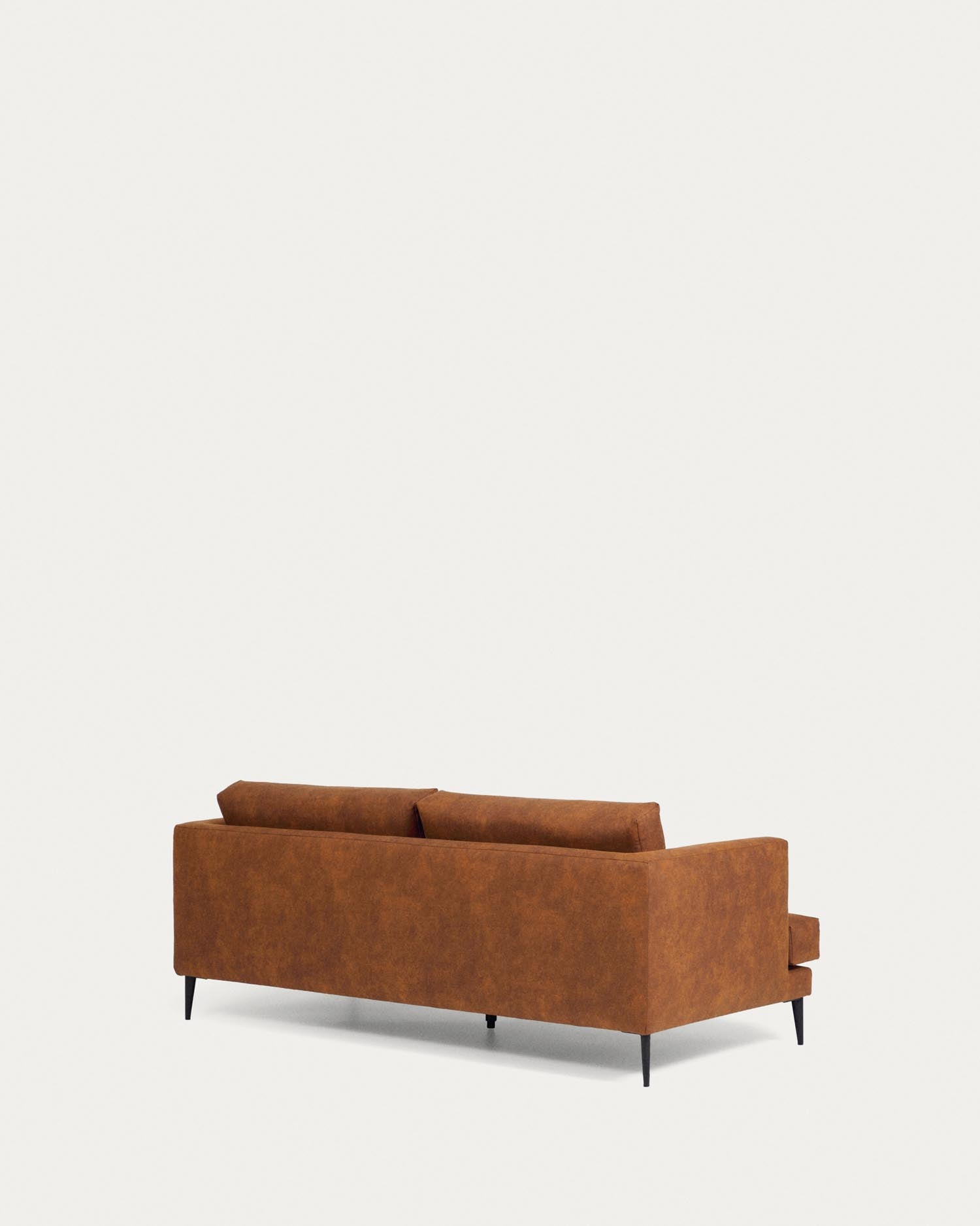 Tanya 2-Sitzer Sofa gepolstert in hellbraun 183 cm FSC Mix Credit in Braun präsentiert im Onlineshop von KAQTU Design AG. 2er Sofa ist von Kave Home