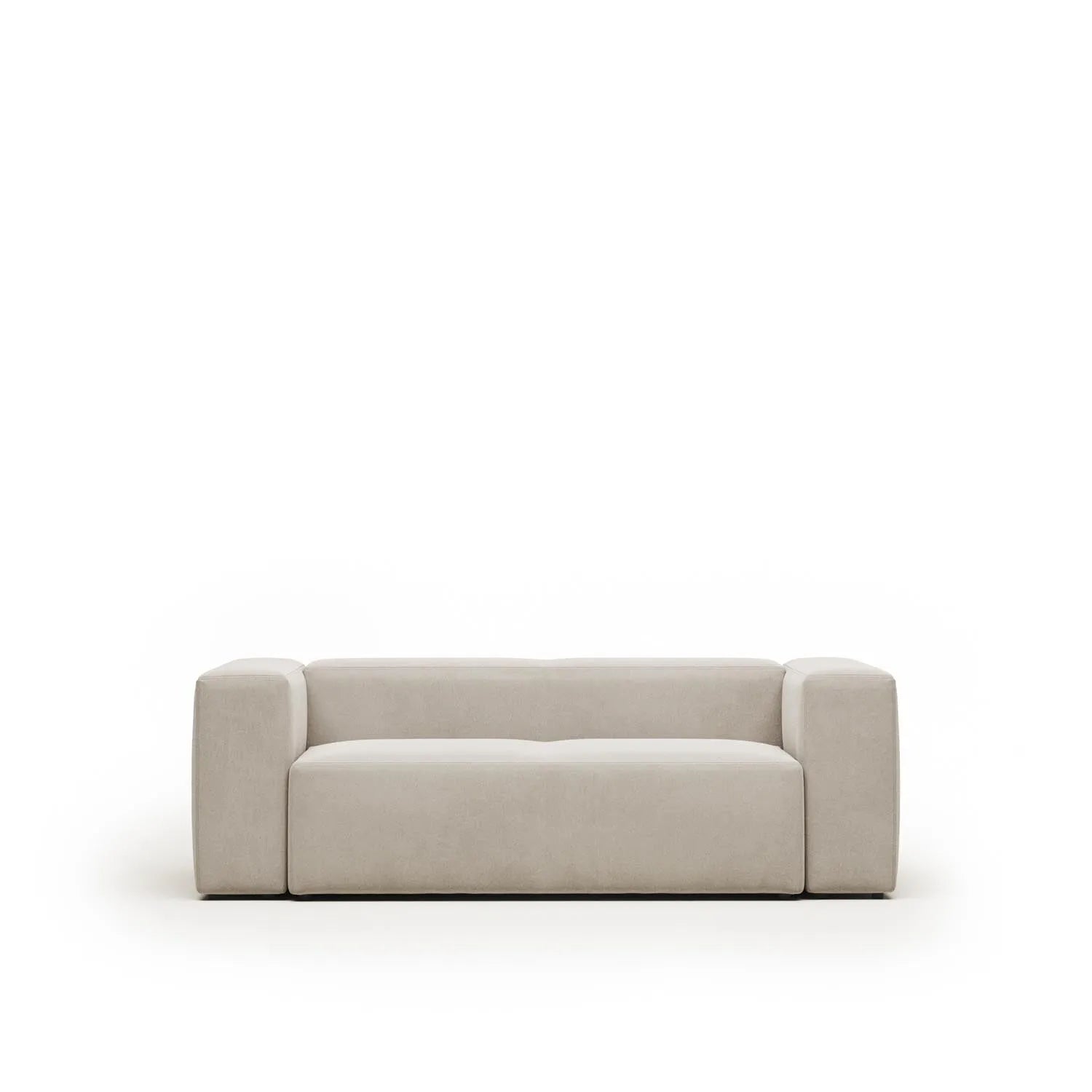 Blok 2-Sitzer Sofa beige 210 cm in Beige präsentiert im Onlineshop von KAQTU Design AG. 2er Sofa ist von Kave Home