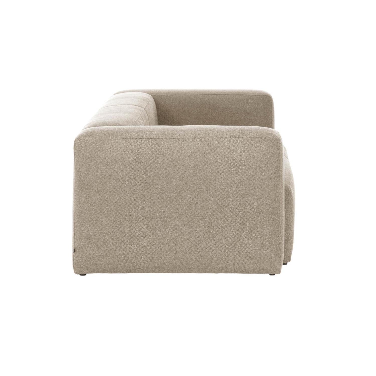 Blok 2-Sitzer Sofa beige 210 cm in Beige präsentiert im Onlineshop von KAQTU Design AG. 2er Sofa ist von Kave Home