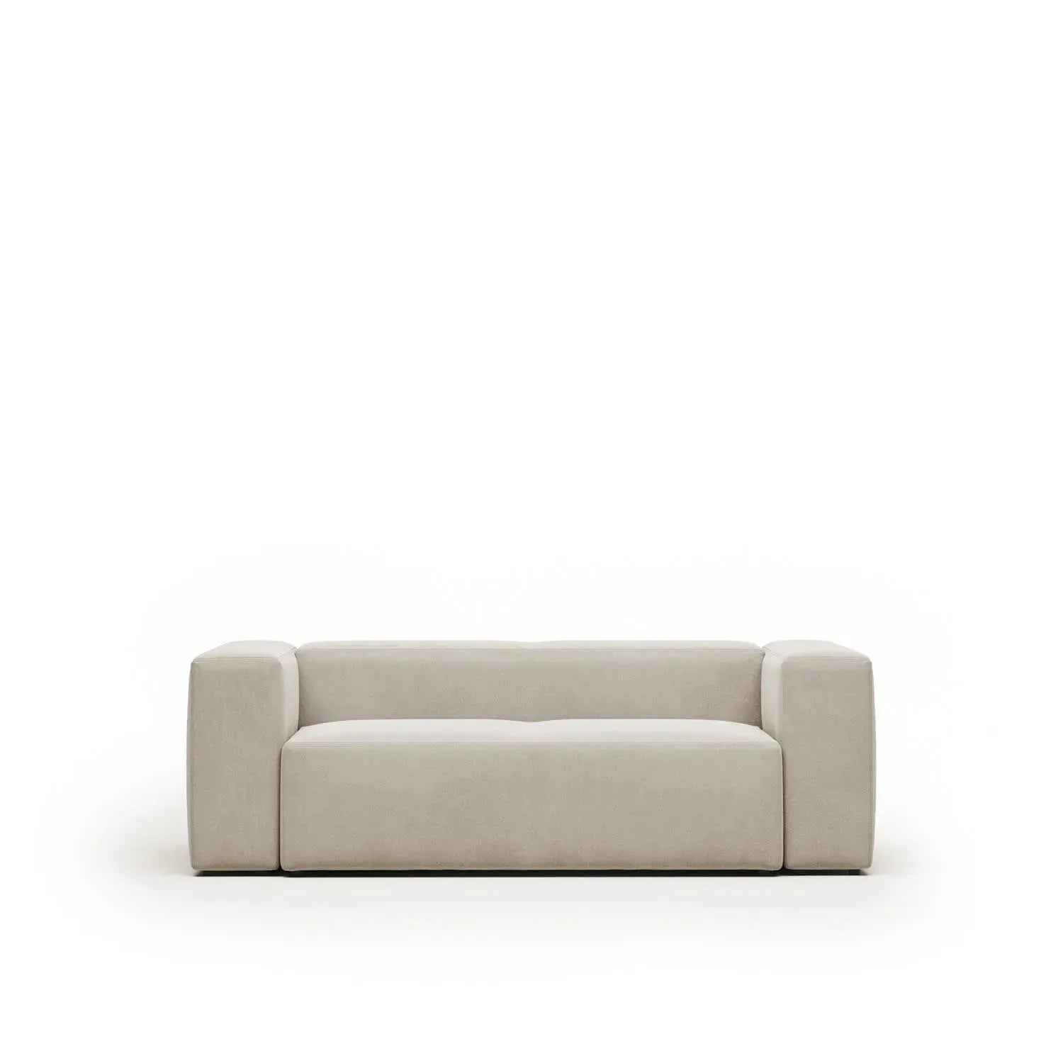 Elegantes Blok 2-Sitzer Sofa in Beige von Kave Home: Komfort, Stil und Langlebigkeit für Ihr Zuhause.