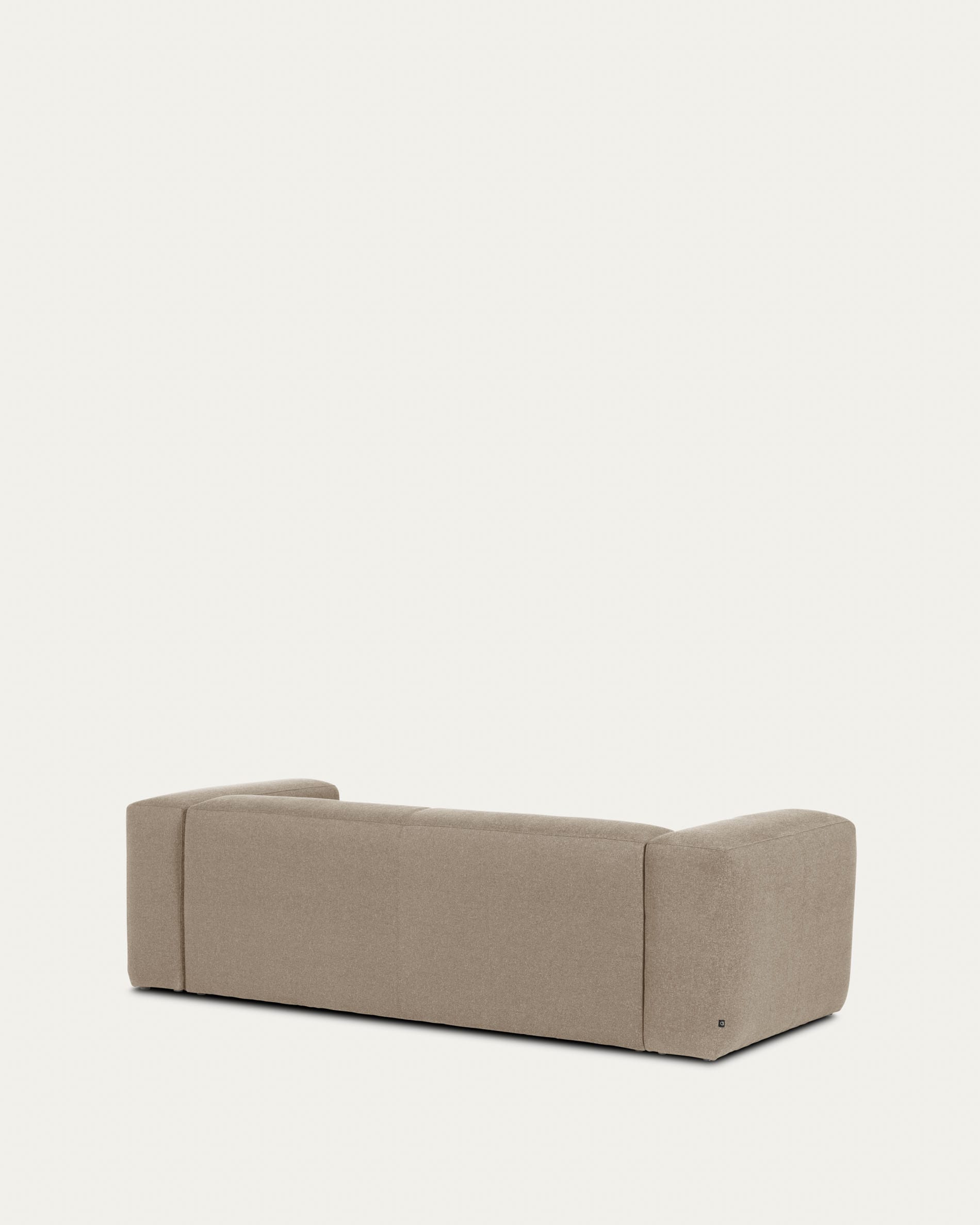 Blok 2-Sitzer Sofa mit Chaiselongue rechts beige 240 cm FSC Mix Credit in Beige präsentiert im Onlineshop von KAQTU Design AG. 2er Sofa ist von Kave Home