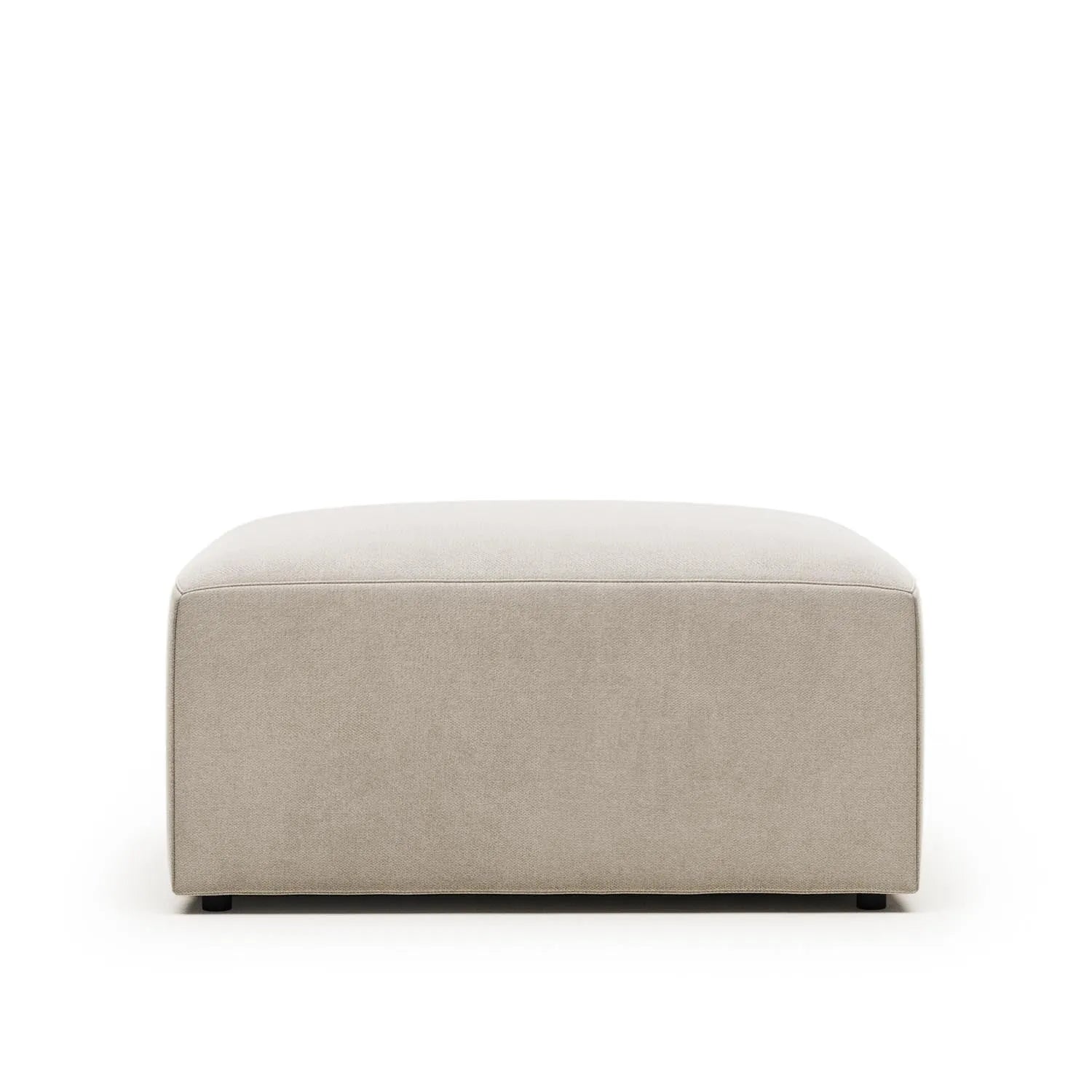 Blok Pouf beige 90 x 70 cm in Beige präsentiert im Onlineshop von KAQTU Design AG. Pouf ist von Kave Home