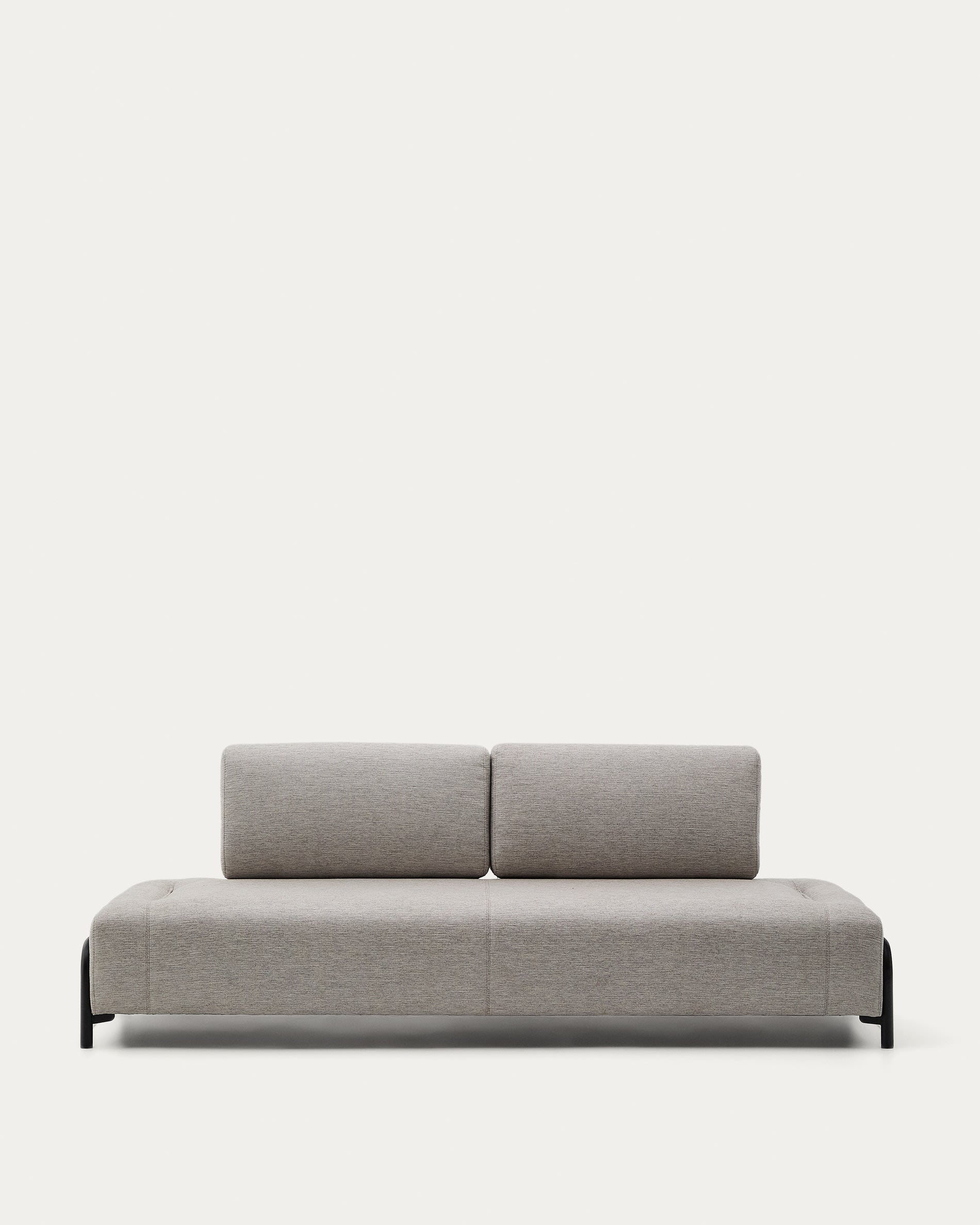 Compo 3-Sitzer Modul beige-grau 232 cm in Beige präsentiert im Onlineshop von KAQTU Design AG. 3er Sofa ist von Kave Home