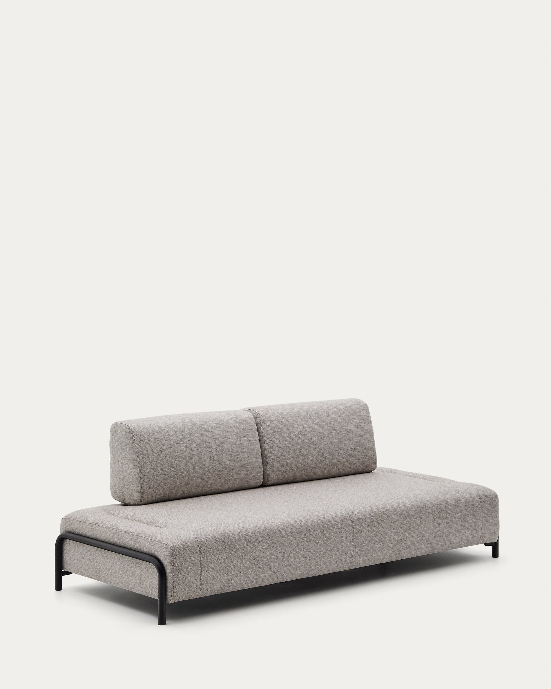 Compo 3-Sitzer Modul beige-grau 232 cm in Beige präsentiert im Onlineshop von KAQTU Design AG. 3er Sofa ist von Kave Home