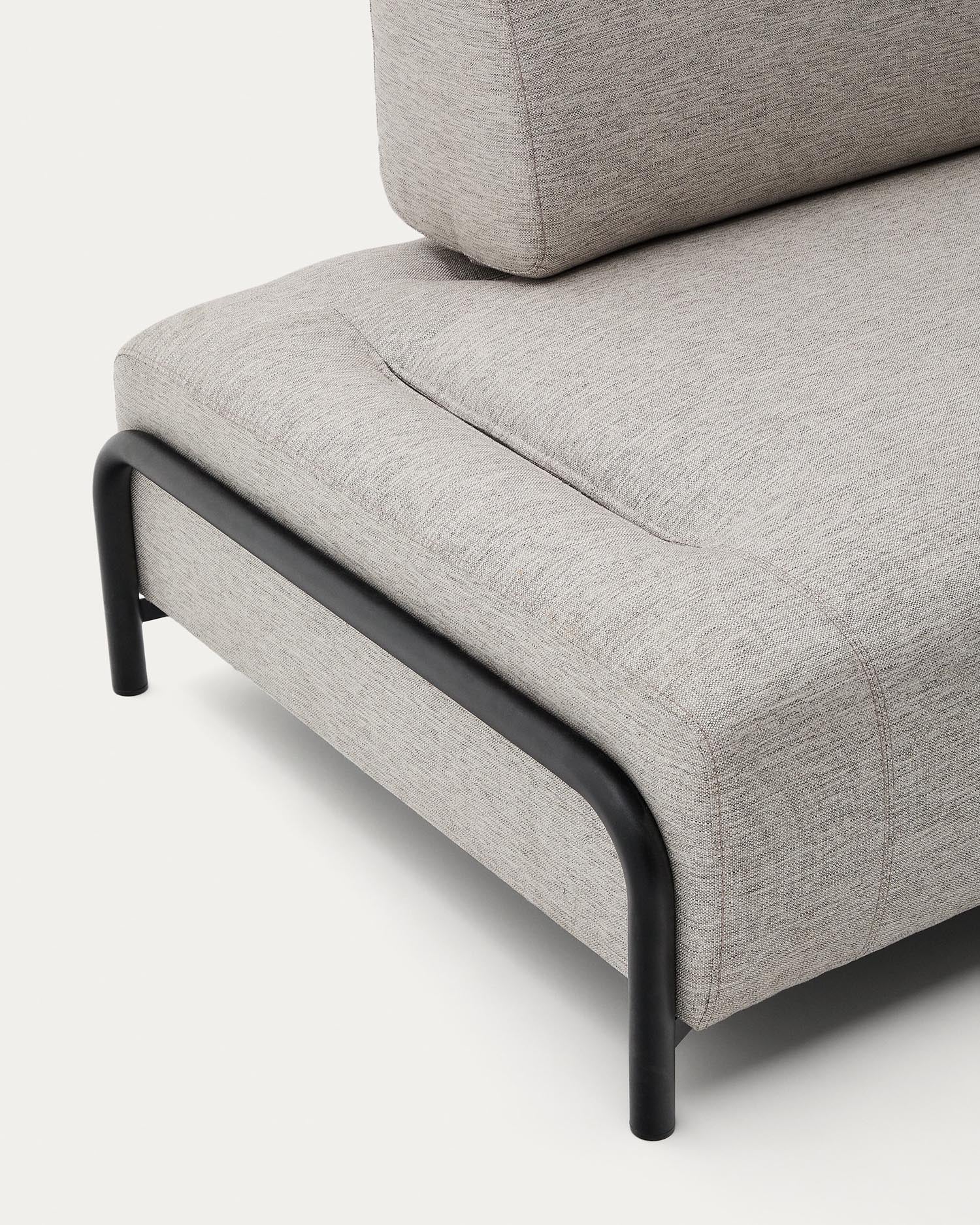 Compo 3-Sitzer Modul beige-grau 232 cm in Beige präsentiert im Onlineshop von KAQTU Design AG. 3er Sofa ist von Kave Home