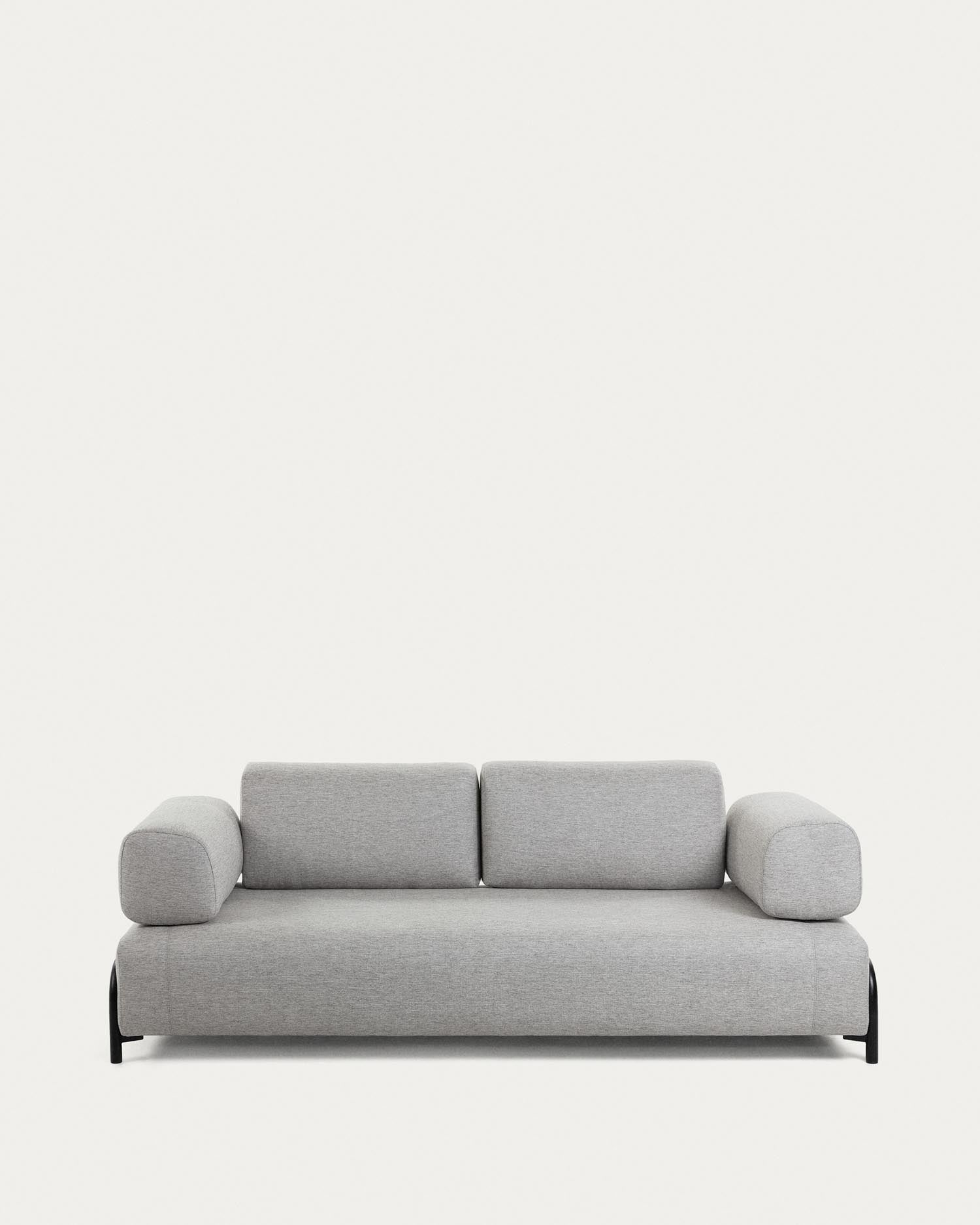 Compo 3-Sitzer Modul hellgrau 232 cm in Grau präsentiert im Onlineshop von KAQTU Design AG. 3er Sofa ist von Kave Home