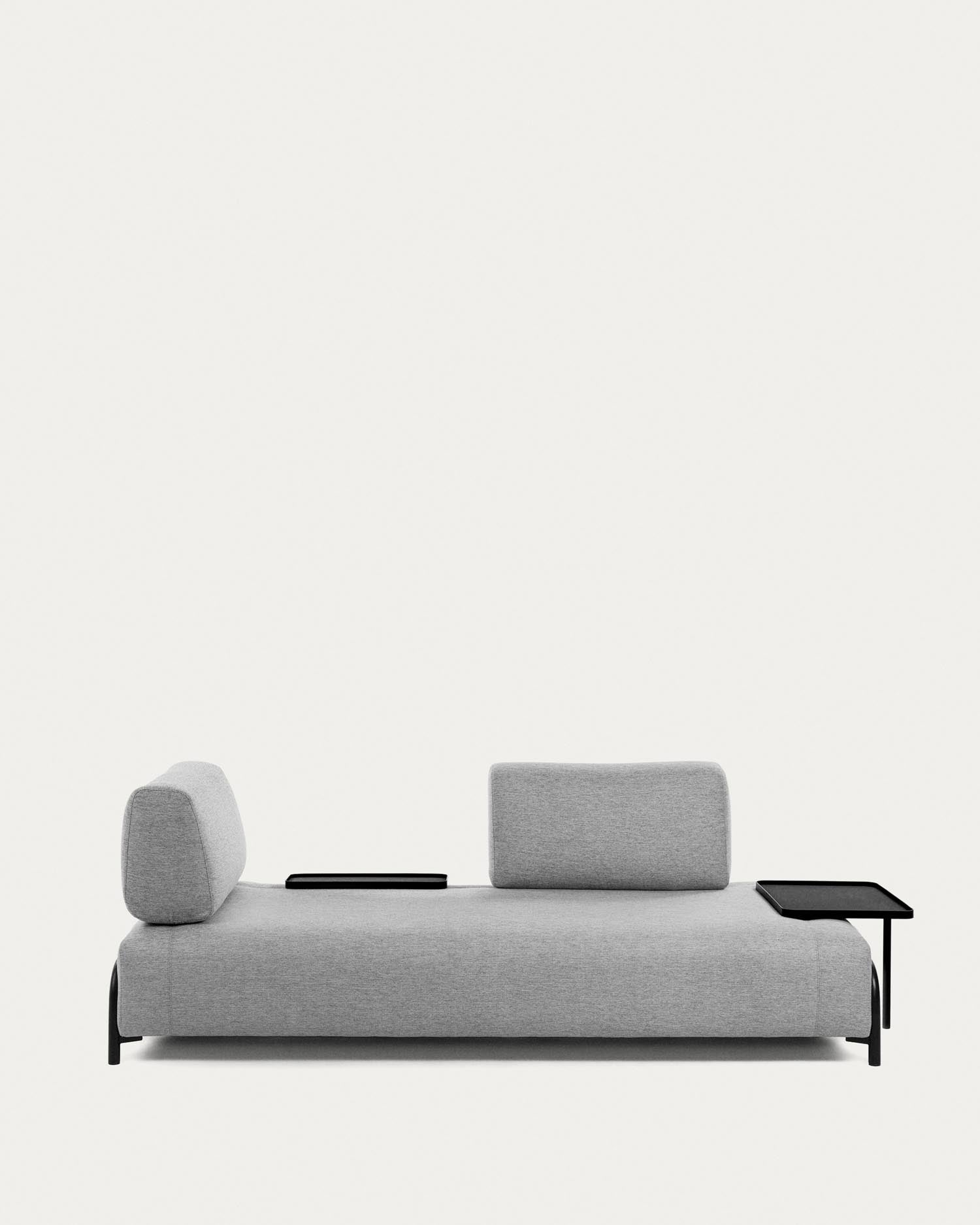 Compo 3-Sitzer Modul hellgrau 232 cm in Grau präsentiert im Onlineshop von KAQTU Design AG. 3er Sofa ist von Kave Home