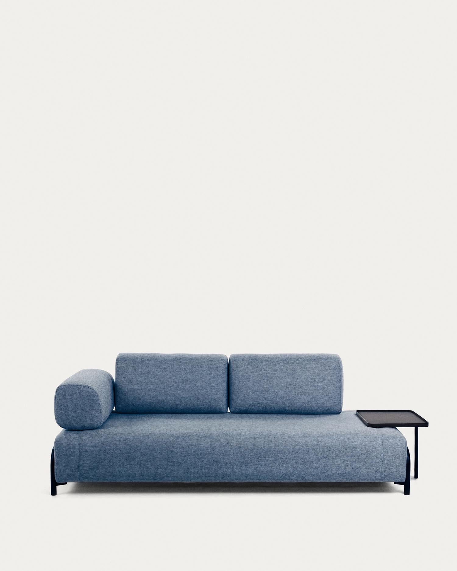 Compo 3-Sitzer Modul blau 232 cm in Blau präsentiert im Onlineshop von KAQTU Design AG. 3er Sofa ist von Kave Home