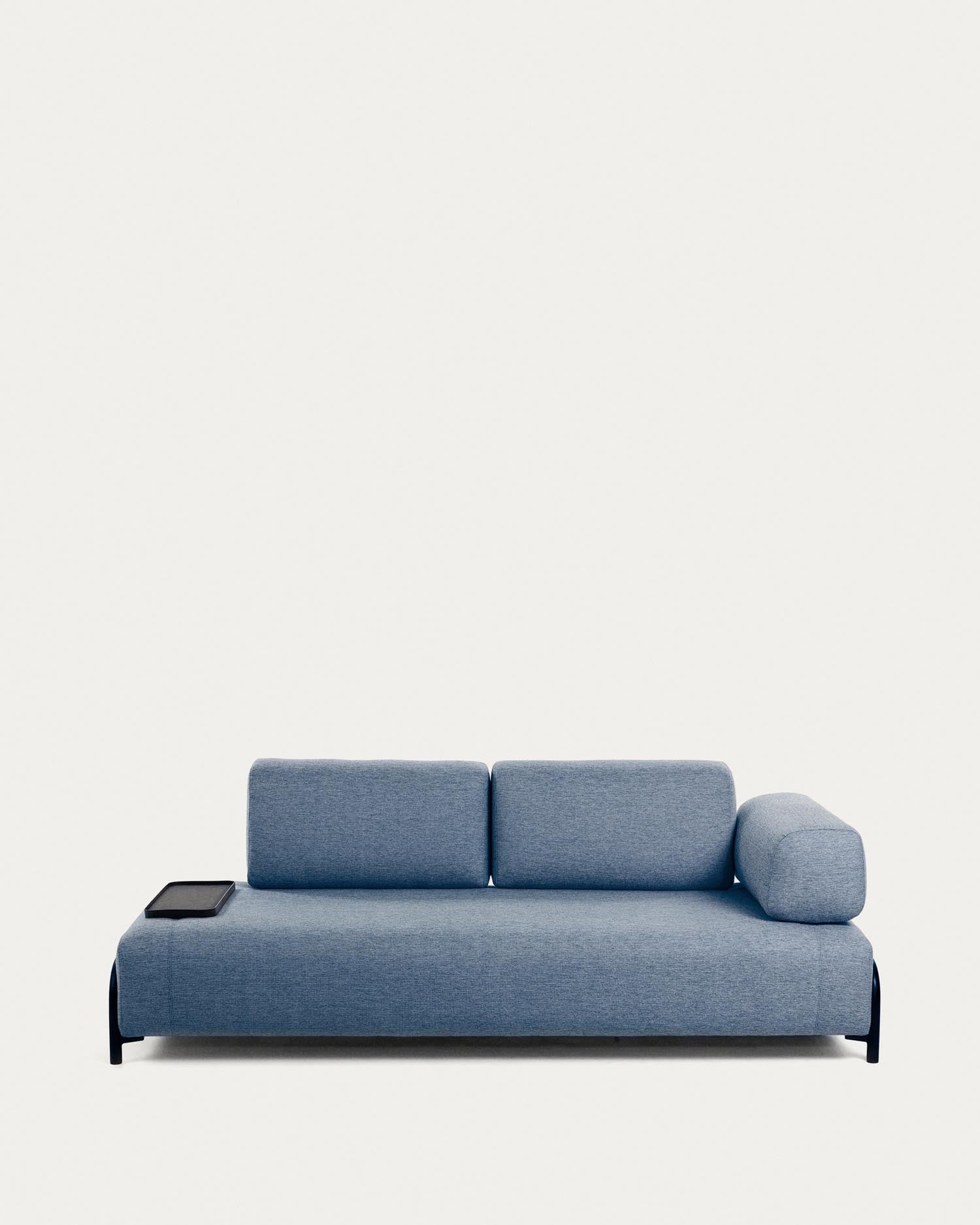 Compo 3-Sitzer Modul blau 232 cm in Blau präsentiert im Onlineshop von KAQTU Design AG. 3er Sofa ist von Kave Home