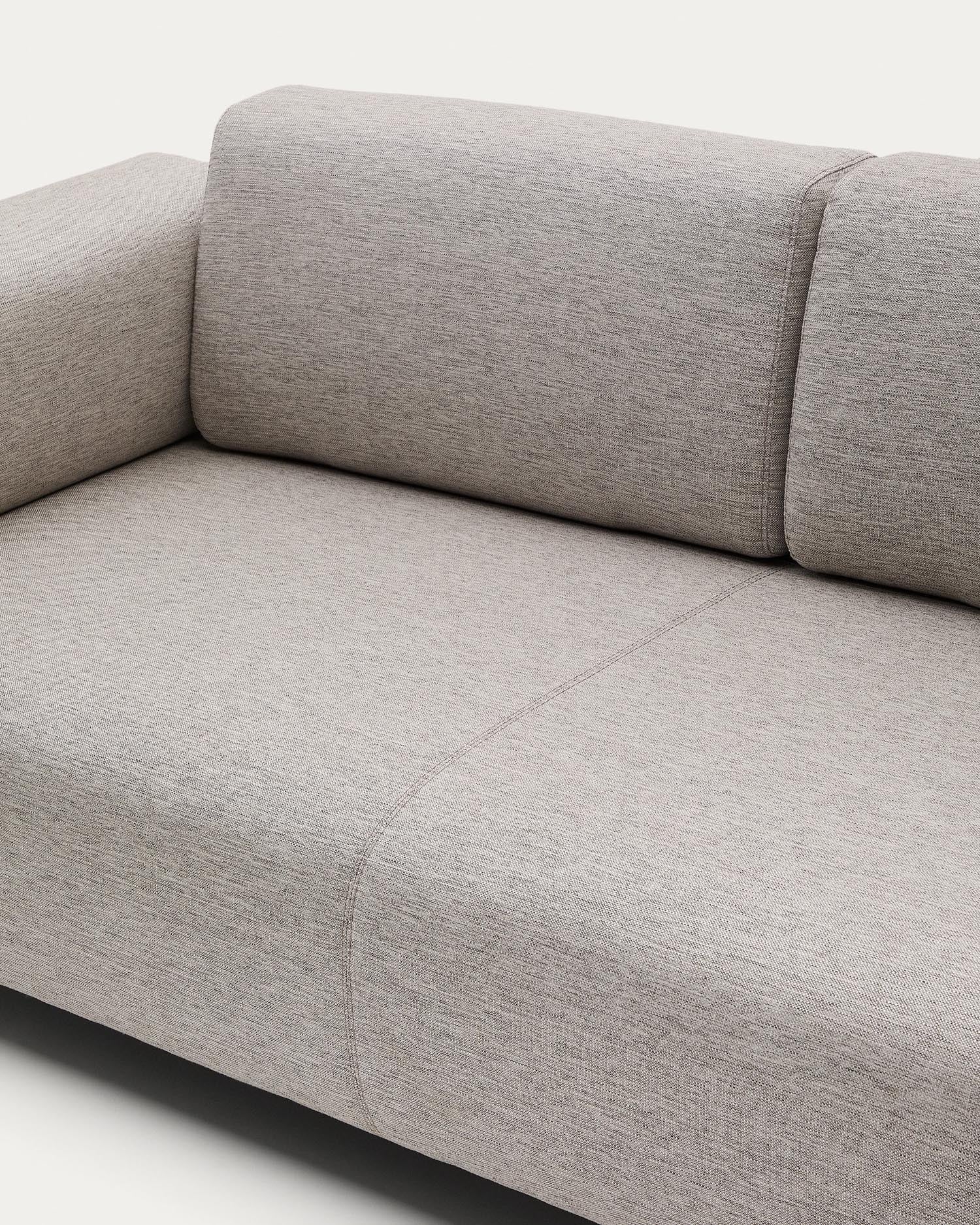 Compo 3-Sitzer Sofa beige-grau 232 cm in Beige präsentiert im Onlineshop von KAQTU Design AG. 3er Sofa ist von Kave Home