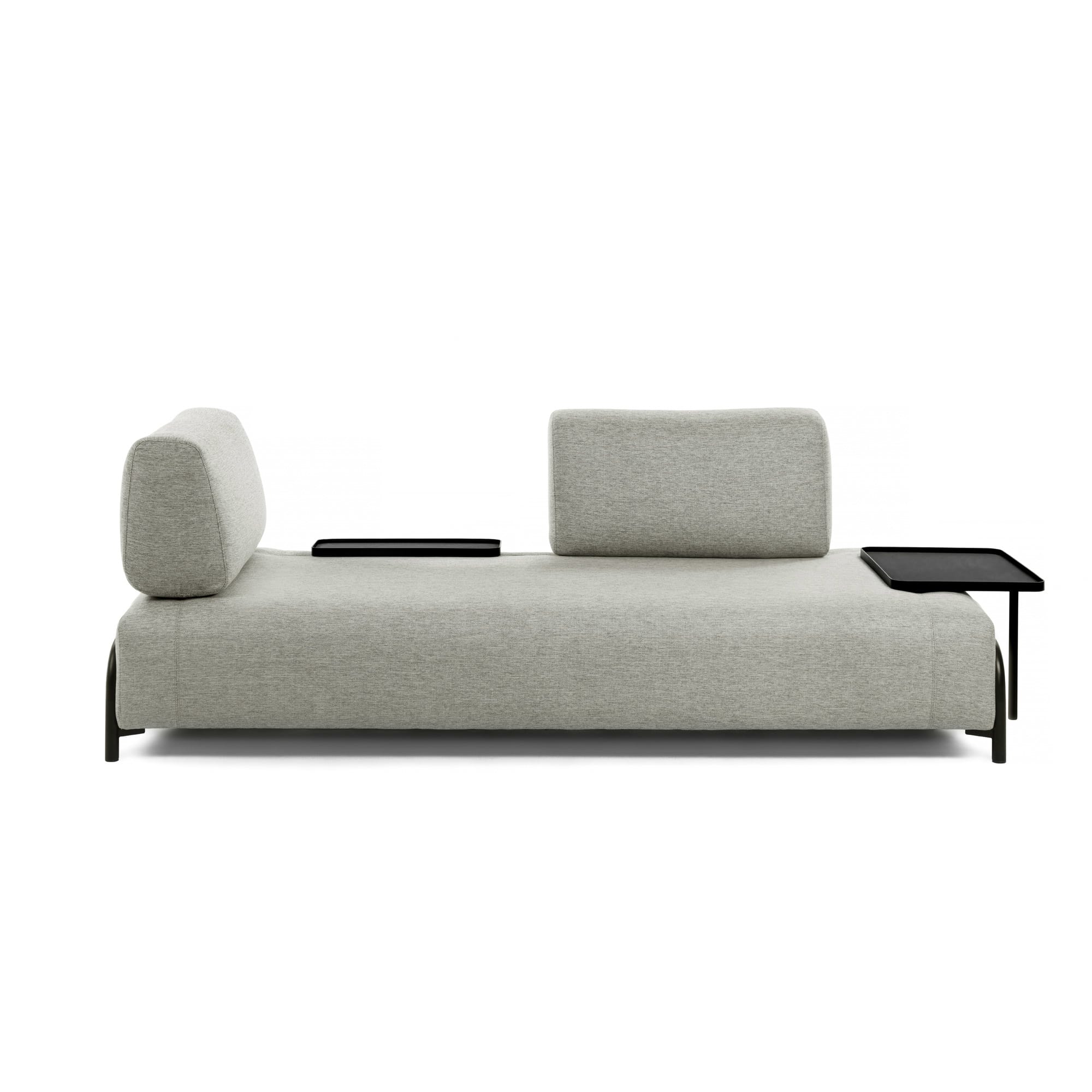 Compo 3-Sitzer Sofa beige-grau 232 cm in Beige präsentiert im Onlineshop von KAQTU Design AG. 3er Sofa ist von Kave Home