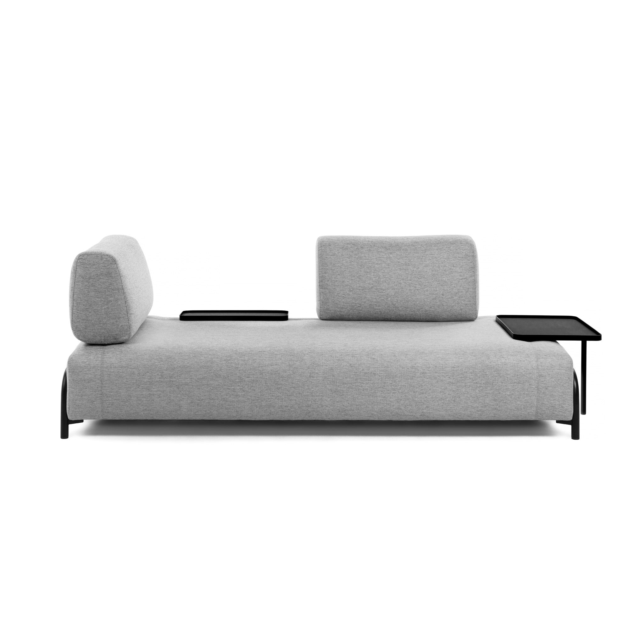 Compo 3-Sitzer Sofa hellgrau 232 cm in Grau präsentiert im Onlineshop von KAQTU Design AG. 3er Sofa ist von Kave Home