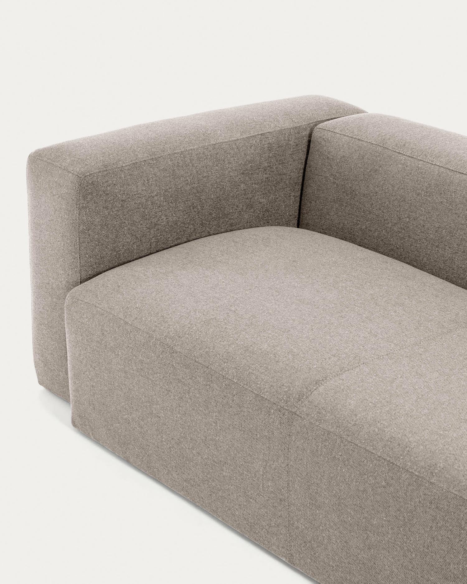 Blok 4-Sitzer-Ecksofa beige 320 x 230 cm / 230 x 320 cm in Beige präsentiert im Onlineshop von KAQTU Design AG. 4er Sofa ist von Kave Home