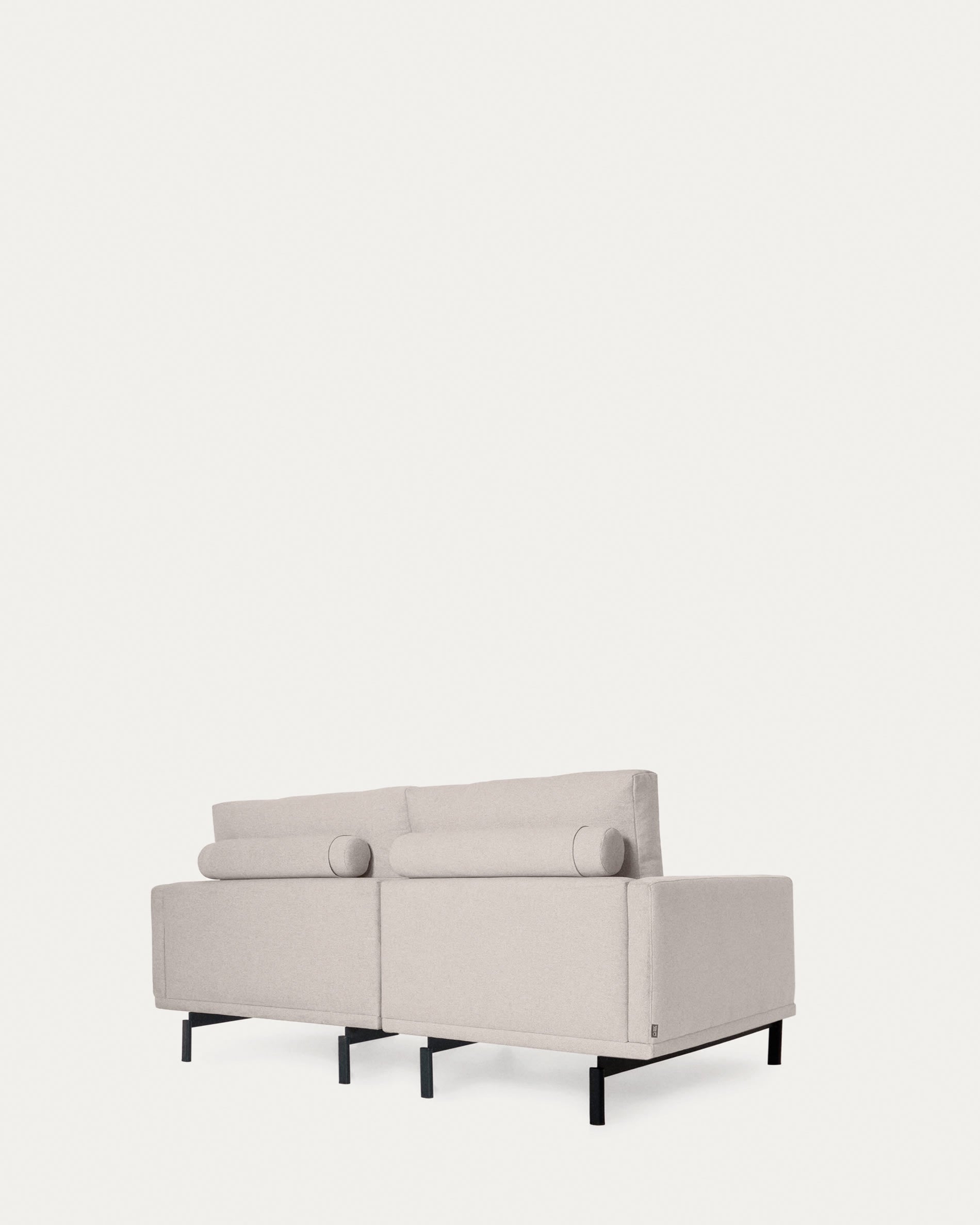 Galene 3-Sitzer Sofa beige mit Chaiselongue rechts 214 cm in Beige präsentiert im Onlineshop von KAQTU Design AG. 3er Sofa ist von Kave Home