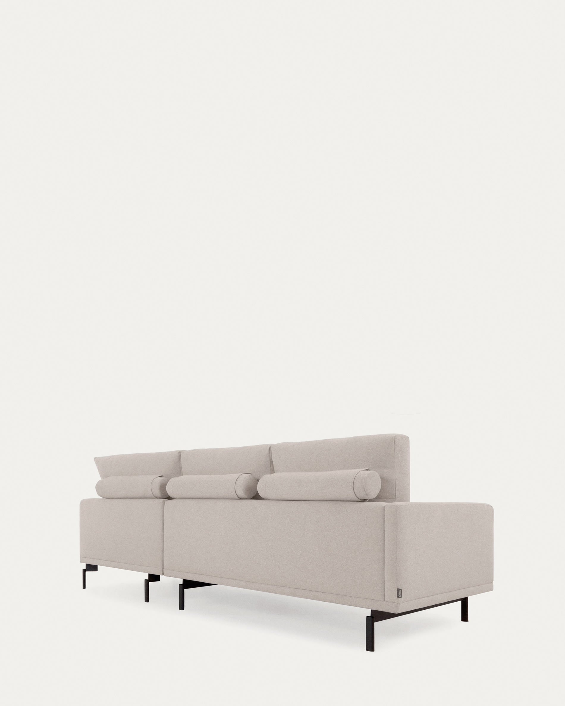 Galene 3-Sitzer Ecksofa beige 267 x 207 cm in Beige präsentiert im Onlineshop von KAQTU Design AG. 3er Sofa ist von Kave Home