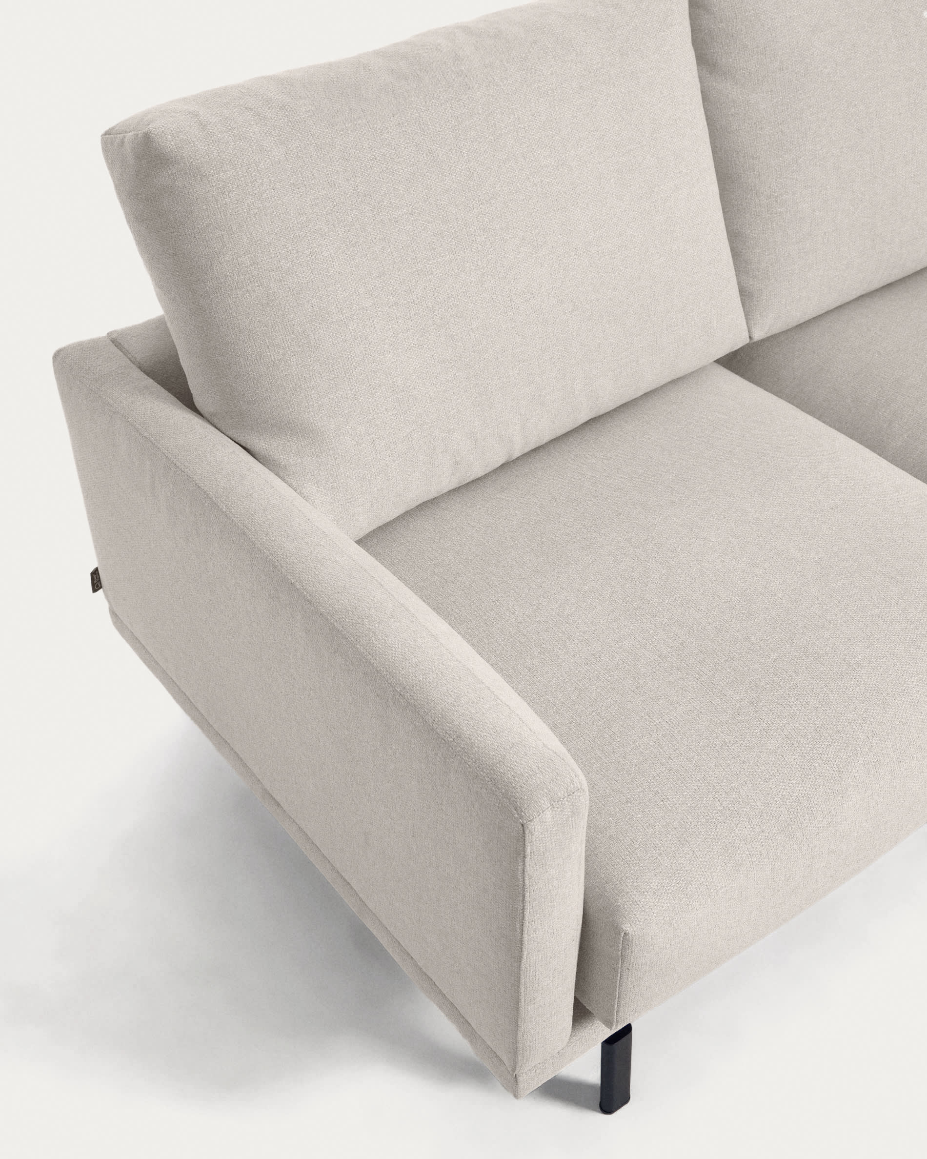 Galene 4-Sitzer Sofa beige 334 cm in Beige präsentiert im Onlineshop von KAQTU Design AG. 4er Sofa ist von Kave Home