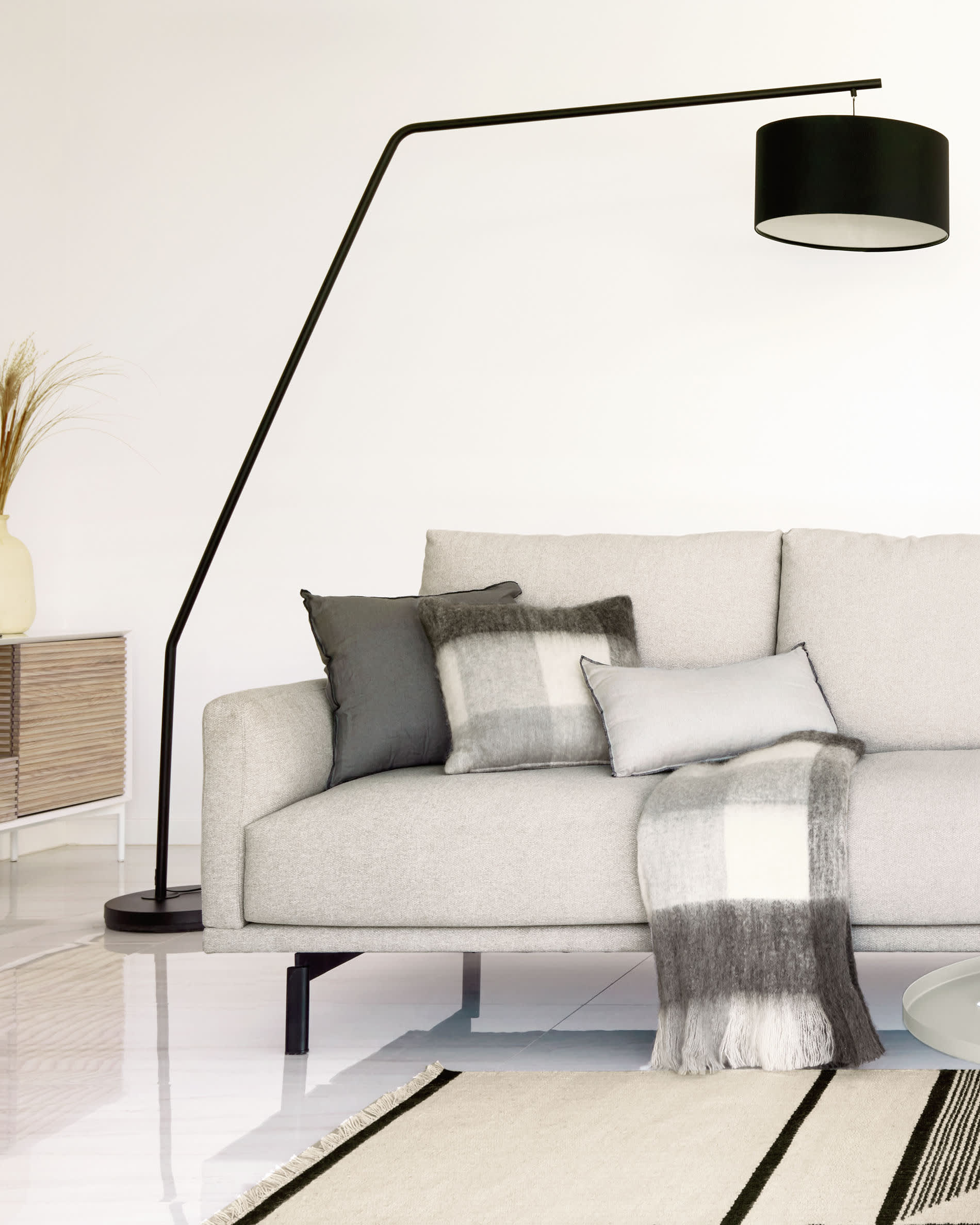 Galene 4-Sitzer Sofa beige 334 cm in Beige präsentiert im Onlineshop von KAQTU Design AG. 4er Sofa ist von Kave Home