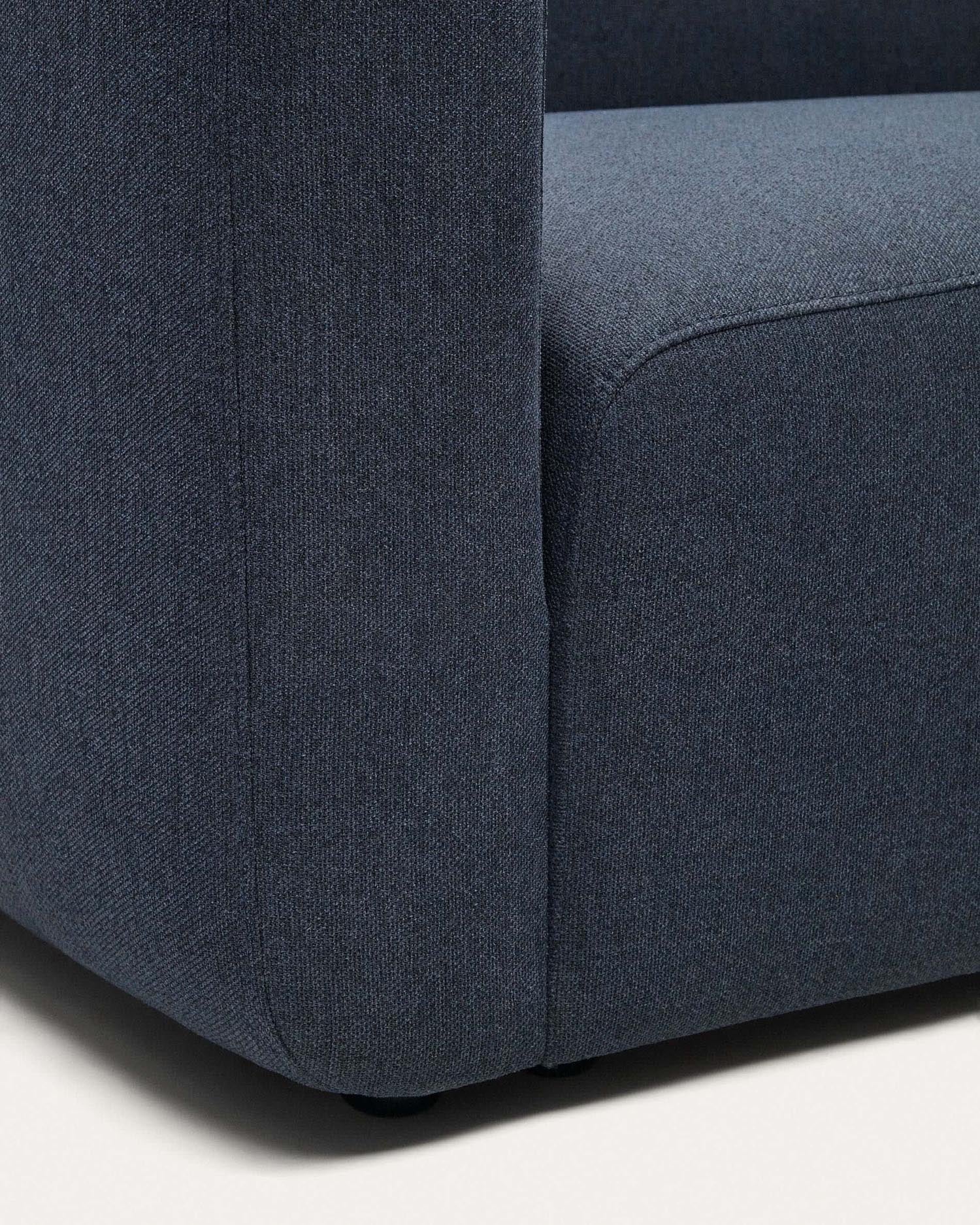 Neom modulares 1-Sitzer-Sofa mit Randmodul Blau 169 cm FSC Mix Credit in Blau präsentiert im Onlineshop von KAQTU Design AG. Modulares Sofa ist von Kave Home