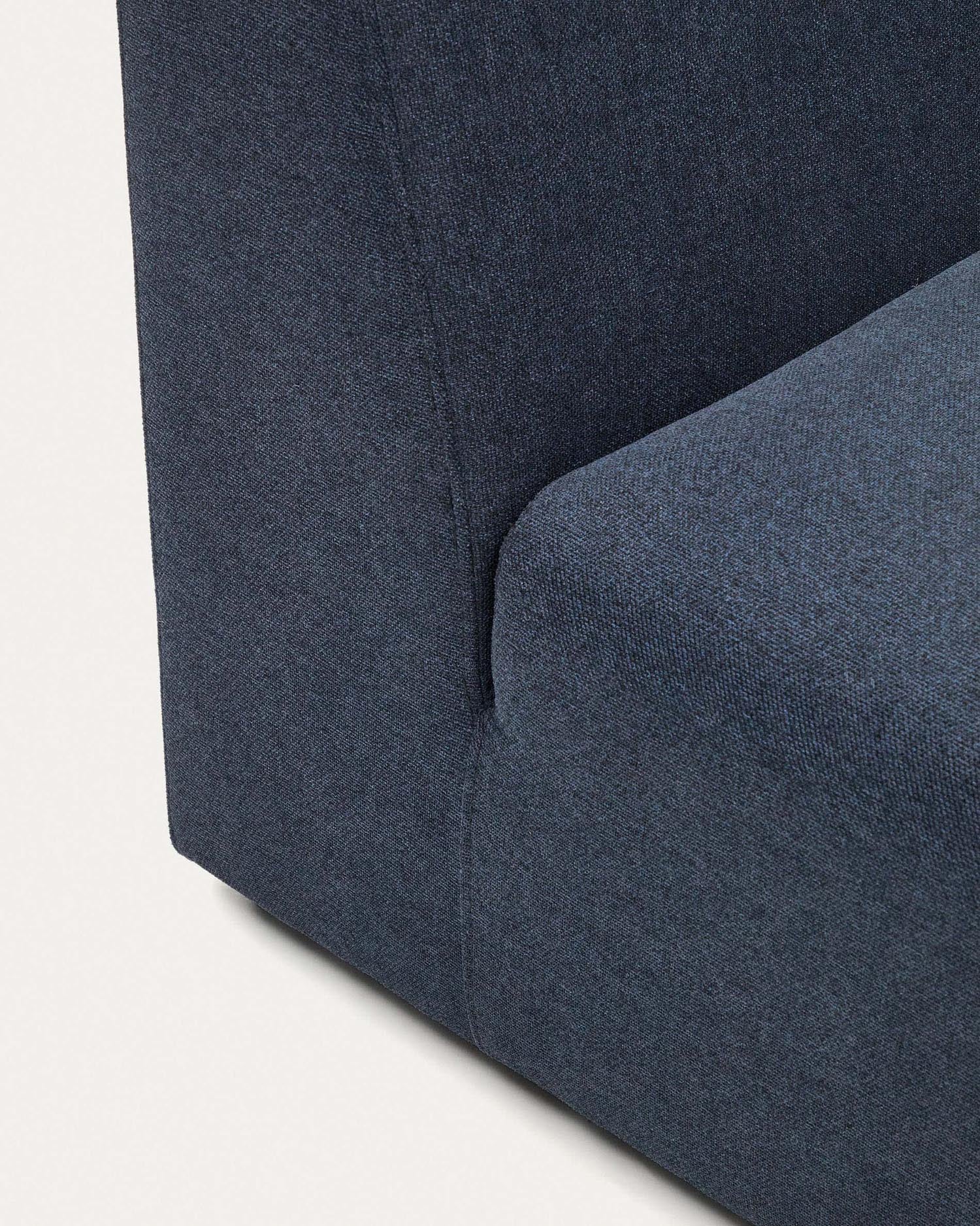 Neom Sitzmodul in Blau 75 cm FSC Mix Credit in Blau präsentiert im Onlineshop von KAQTU Design AG. Modulares Sofa ist von Kave Home