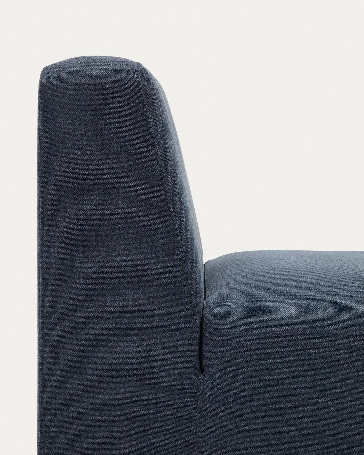 Neom Sitzmodul in Blau 75 cm FSC Mix Credit in Blau präsentiert im Onlineshop von KAQTU Design AG. Modulares Sofa ist von Kave Home