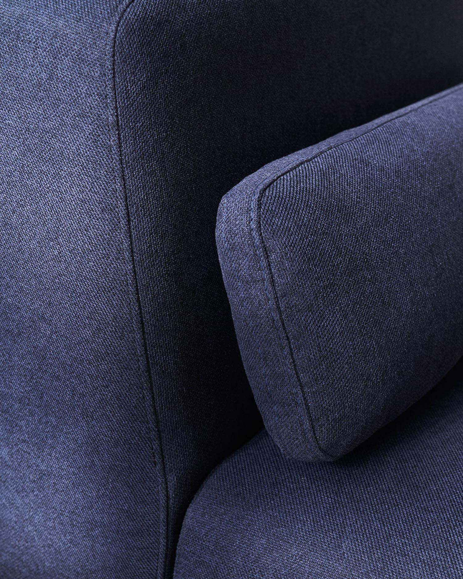 Neom Sitzmodul in Blau 75 cm FSC Mix Credit in Blau präsentiert im Onlineshop von KAQTU Design AG. Modulares Sofa ist von Kave Home