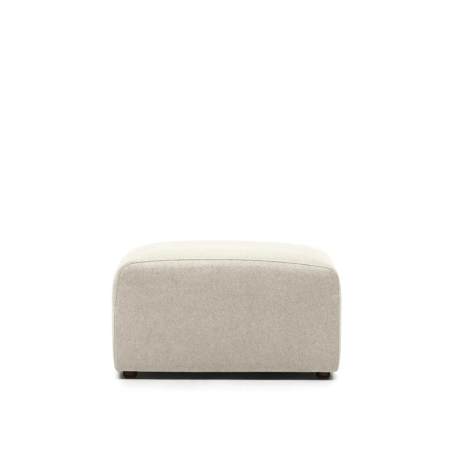 Neom Fußablagemodul in Beige 75 x 64 cm in Beige präsentiert im Onlineshop von KAQTU Design AG. Pouf ist von Kave Home