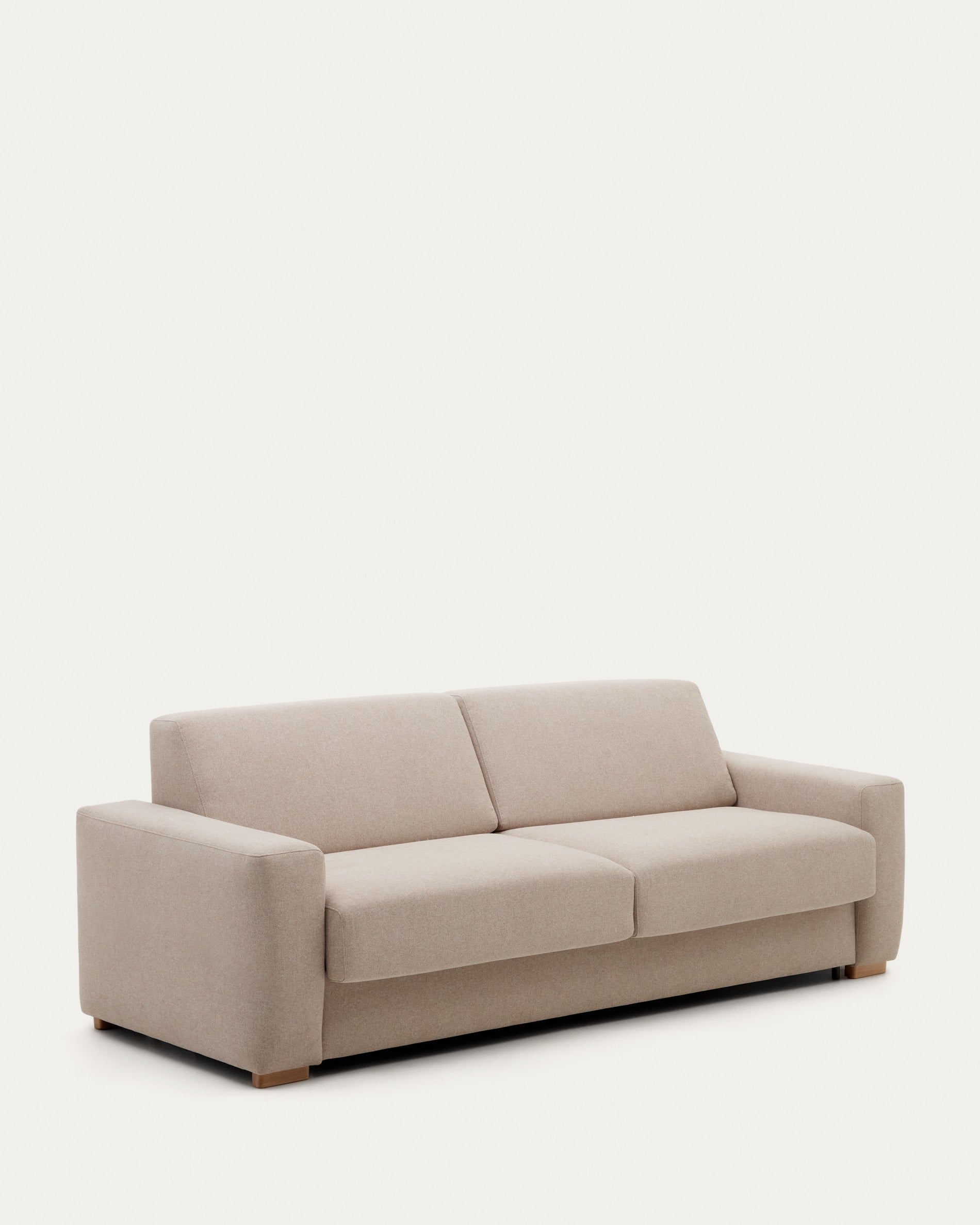 Anley 4-Sitzer-Bettsofa in Beige 244 cm FSC Mix Credit in Beige präsentiert im Onlineshop von KAQTU Design AG. Bettsofa ist von Kave Home