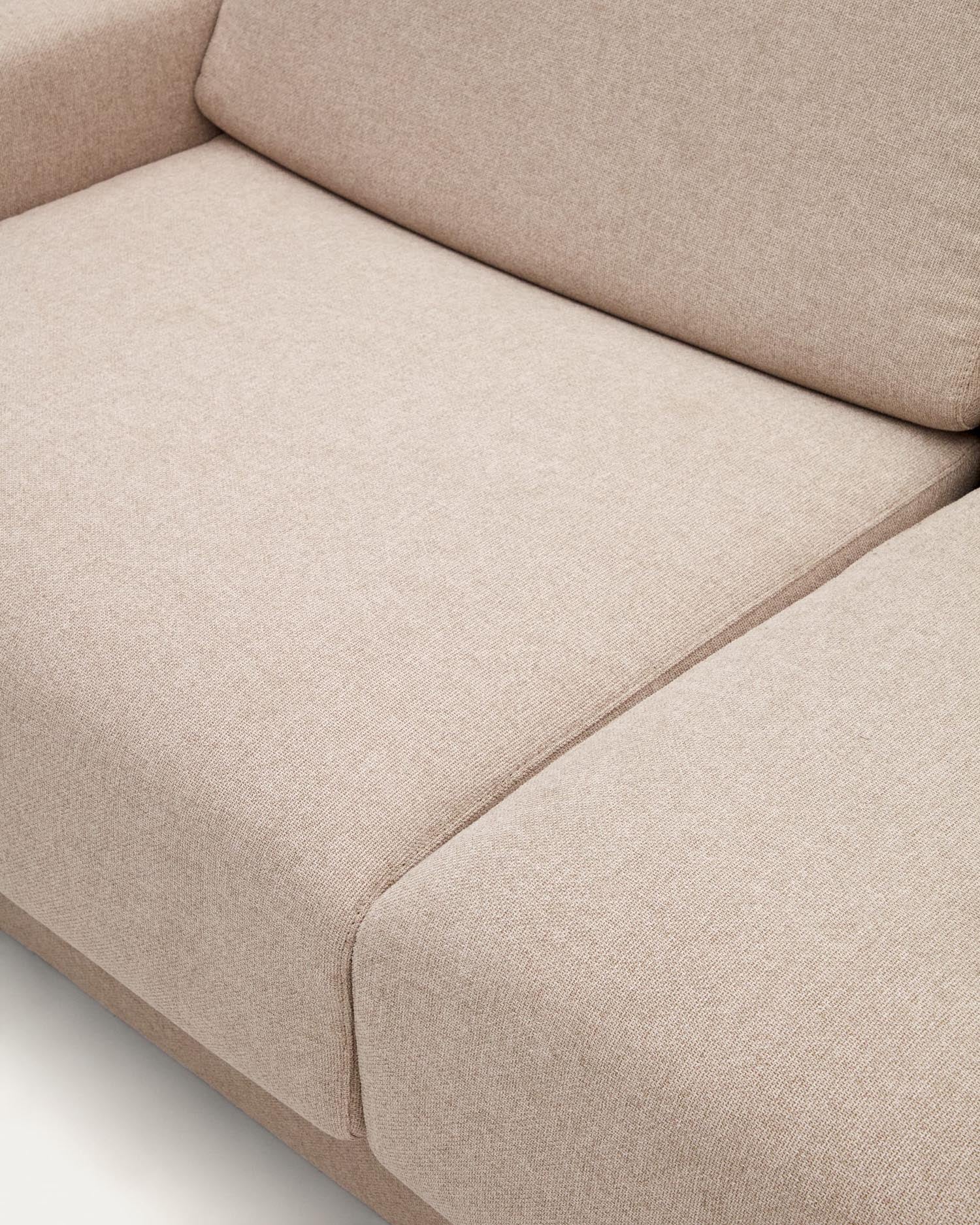 Anley 4-Sitzer-Bettsofa in Beige 244 cm FSC Mix Credit in Beige präsentiert im Onlineshop von KAQTU Design AG. Bettsofa ist von Kave Home