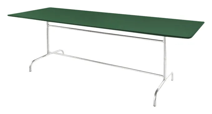 Tisch Rigi 240 x 90 in Tannengrün / Feuerverzinkt präsentiert im Onlineshop von KAQTU Design AG. Gartentisch ist von Schaffner