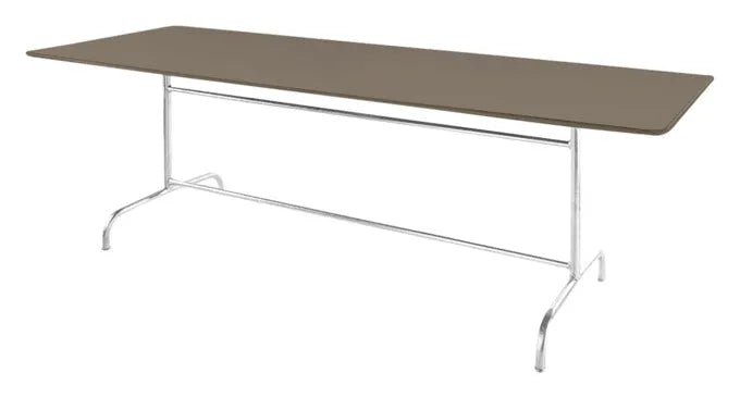 Tisch Rigi 240 x 90 in Champagner / Feuerverzinkt präsentiert im Onlineshop von KAQTU Design AG. Gartentisch ist von Schaffner