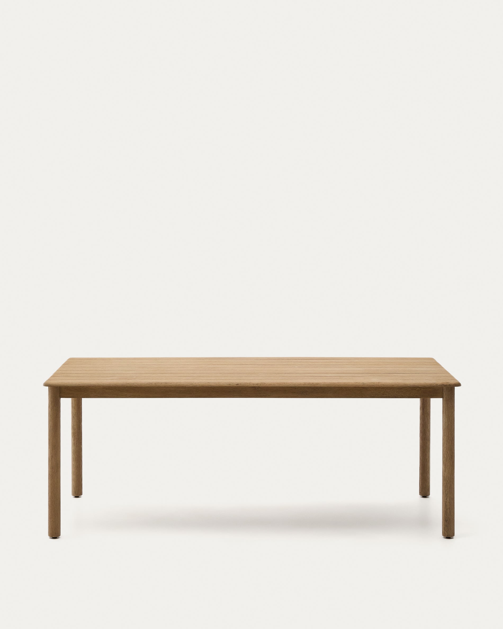 Tisch Sori aus massivem Akazienholz, 200 x 100 cm, FSC 100 % in Braun präsentiert im Onlineshop von KAQTU Design AG. Gartentisch ist von Kave Home