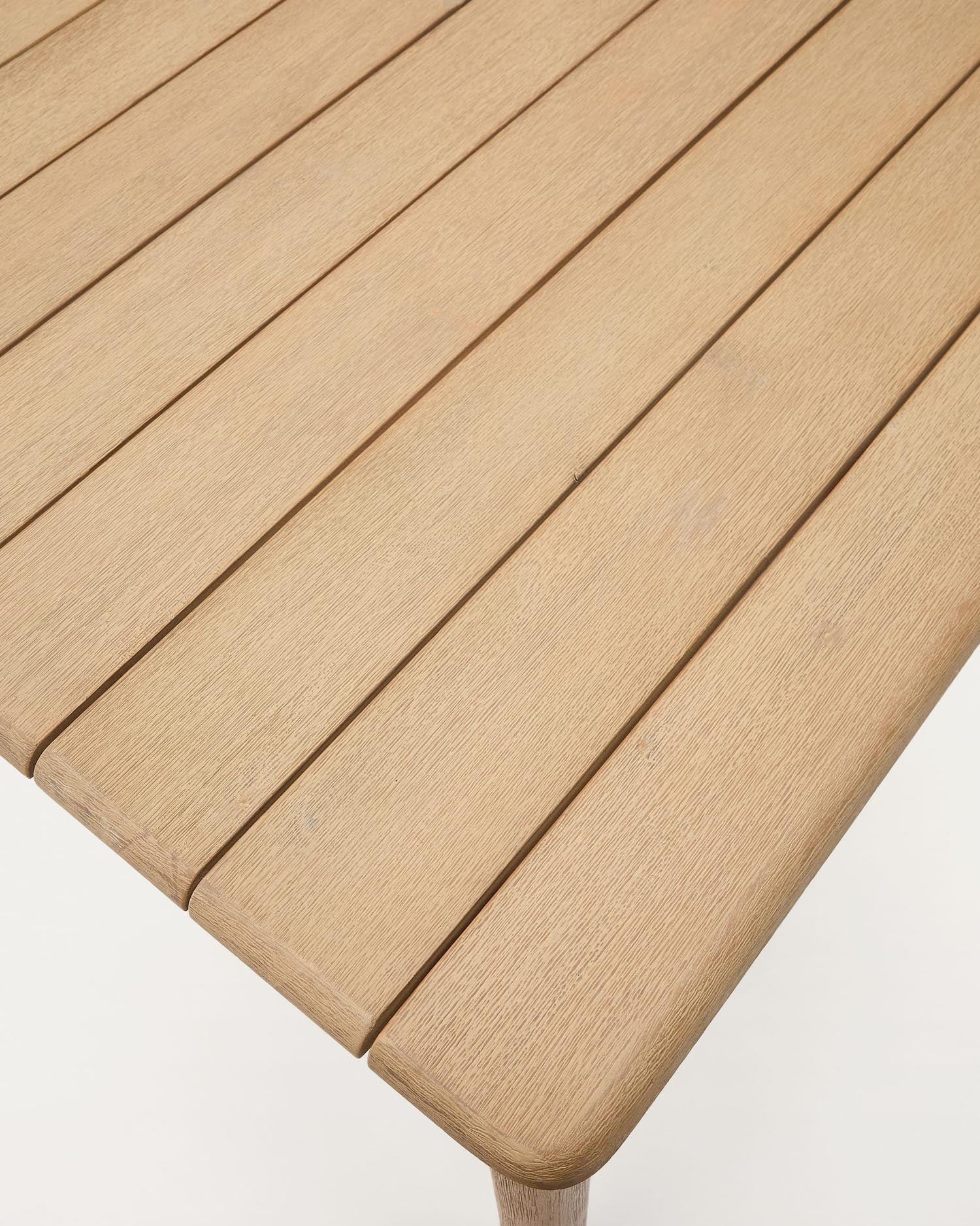 Tisch Sori aus massivem Akazienholz, 200 x 100 cm, FSC 100 % in Braun präsentiert im Onlineshop von KAQTU Design AG. Gartentisch ist von Kave Home