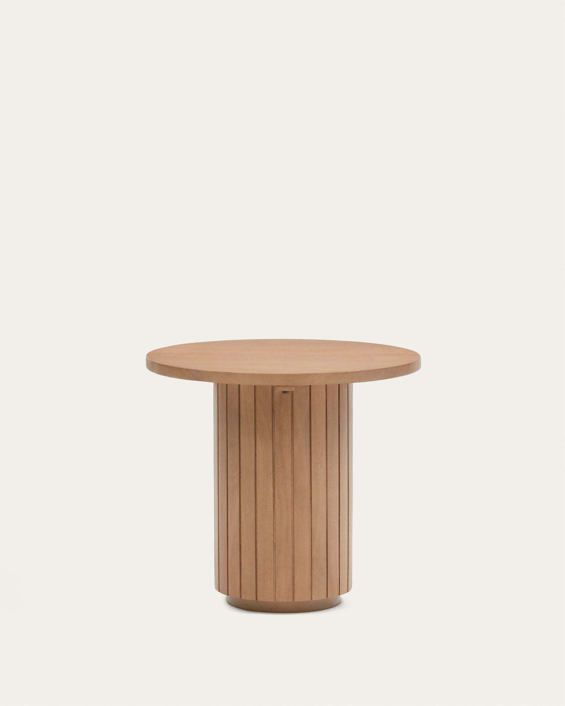 Licia runder Beistelltisch aus massivem Mangoholz Ø 60 cm in Braun präsentiert im Onlineshop von KAQTU Design AG. Beistelltisch ist von Kave Home