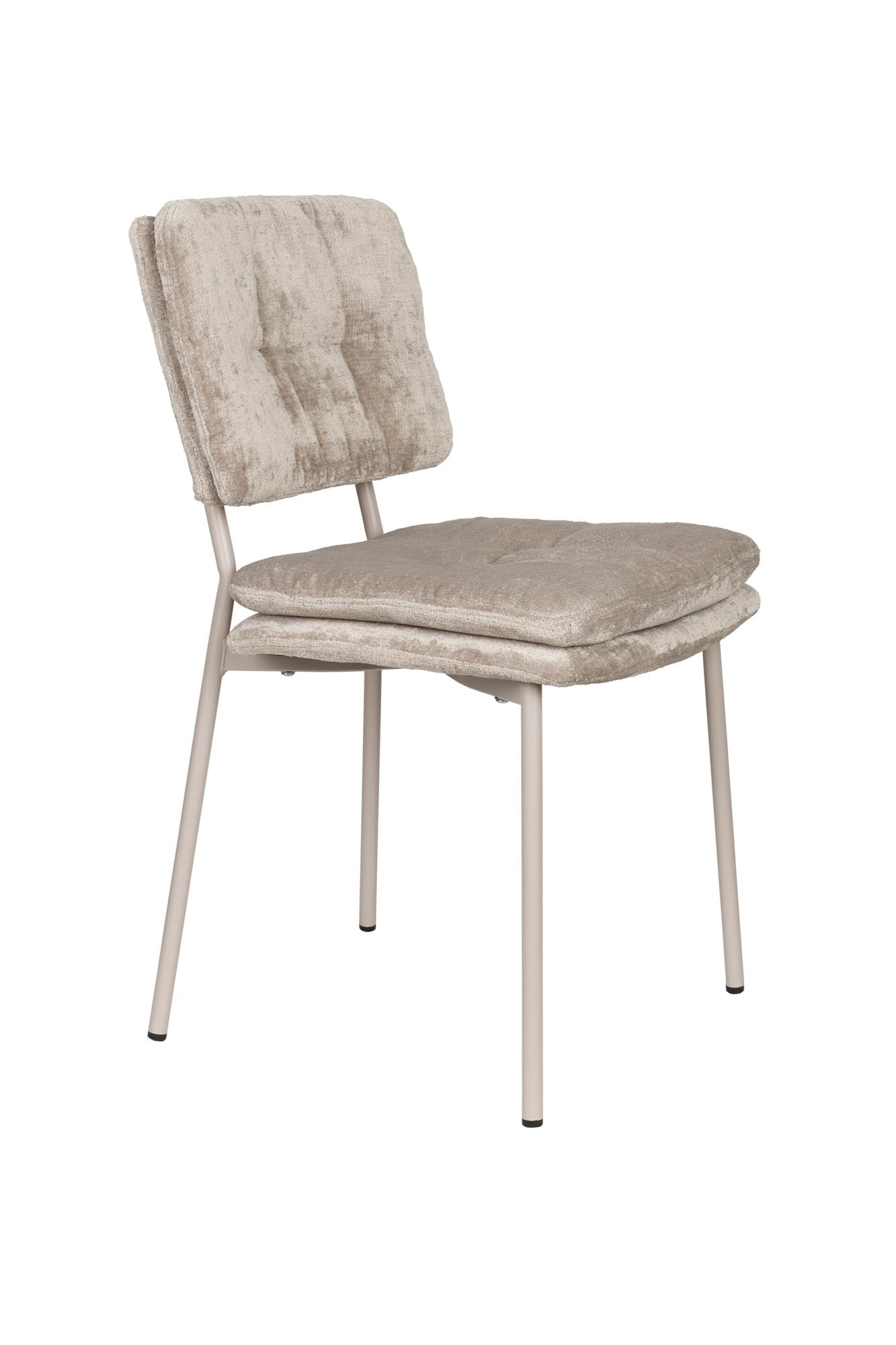 Stuhl Franck in Beige präsentiert im Onlineshop von KAQTU Design AG. Stuhl ist von White Label Living