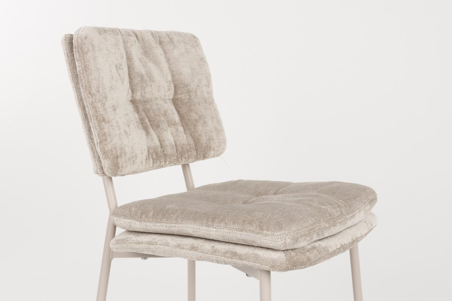 Stuhl Franck in Beige präsentiert im Onlineshop von KAQTU Design AG. Stuhl ist von White Label Living