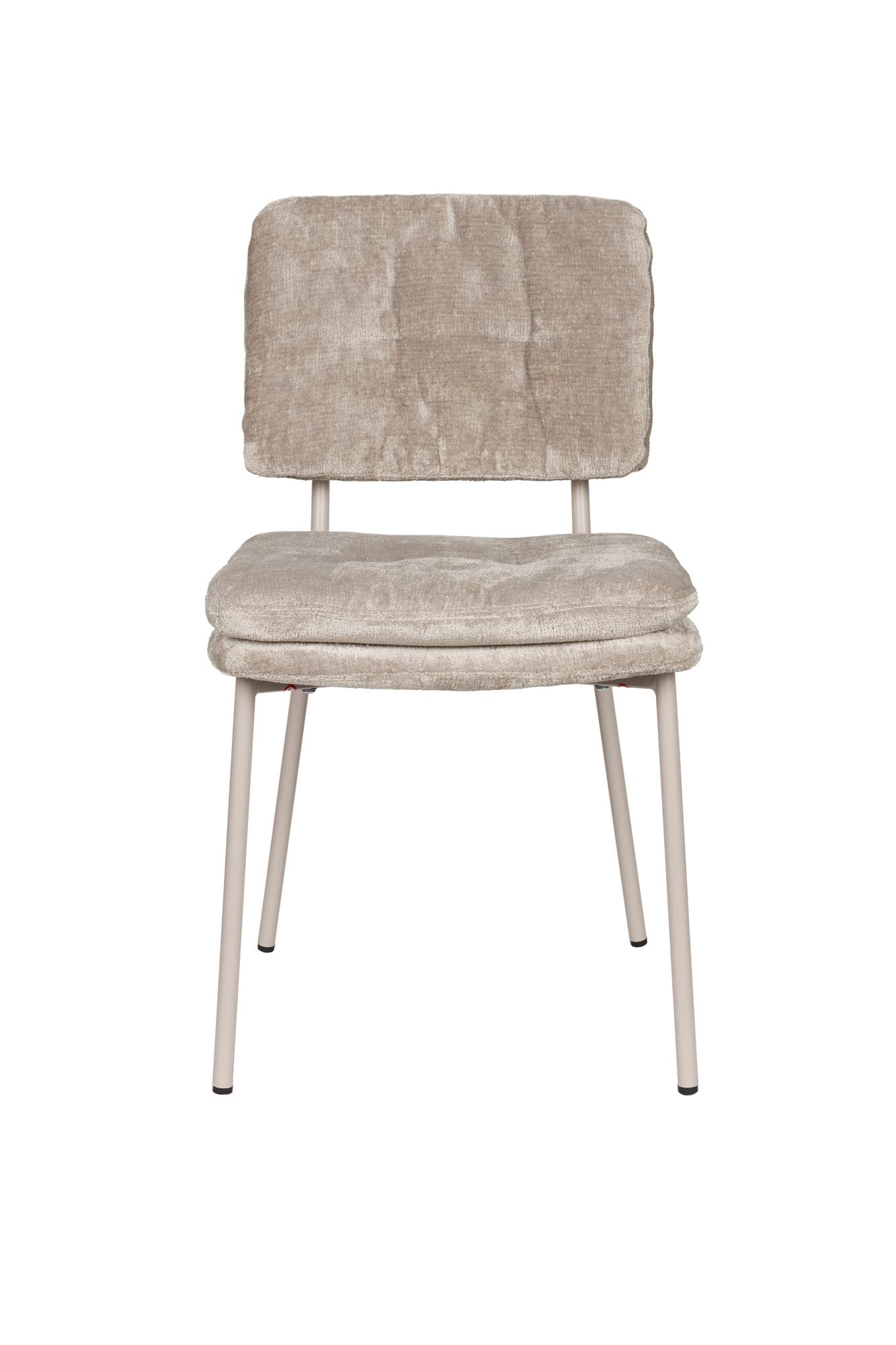 Stuhl Franck in Beige präsentiert im Onlineshop von KAQTU Design AG. Stuhl ist von White Label Living