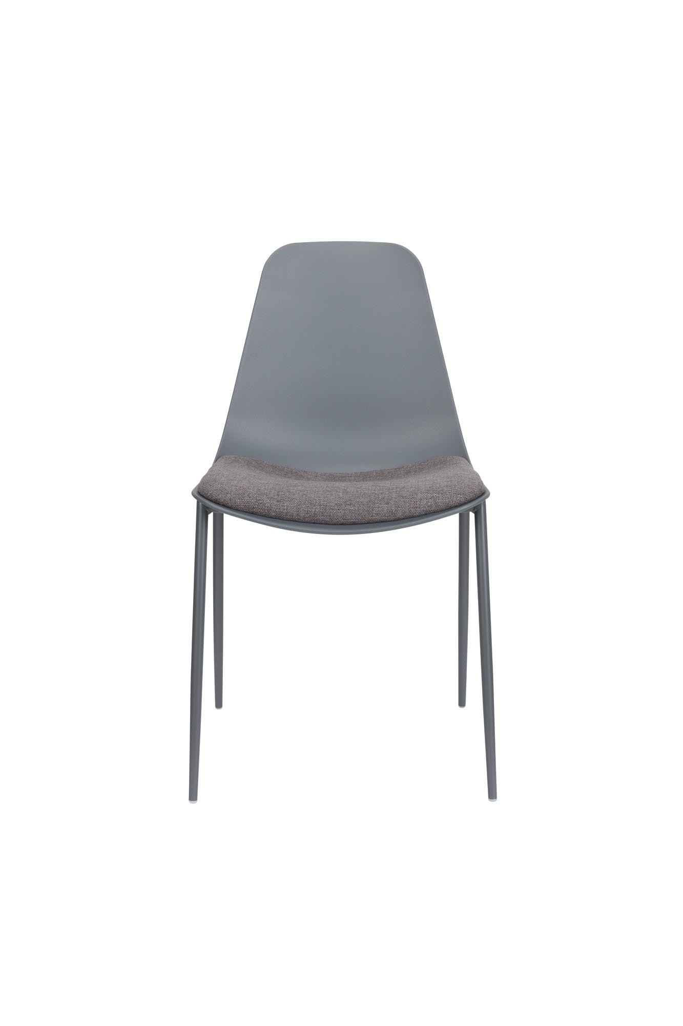 Jeffrey Stuhl in Grey präsentiert im Onlineshop von KAQTU Design AG. Stuhl ist von White Label Living